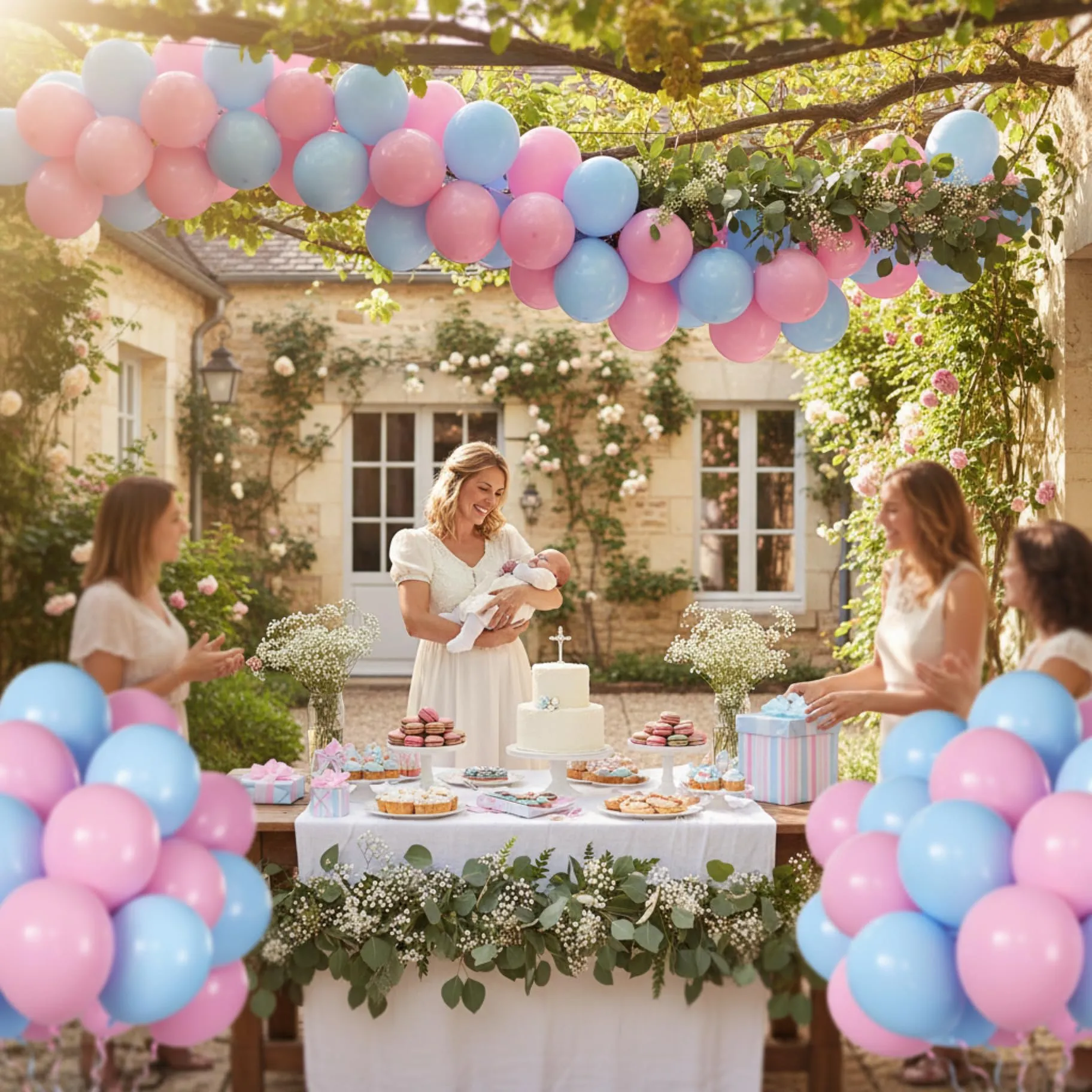 Yehnda Palloncini Rosa e Blu Pastello, 70 Pezzi 12 Pollici - immagine 6