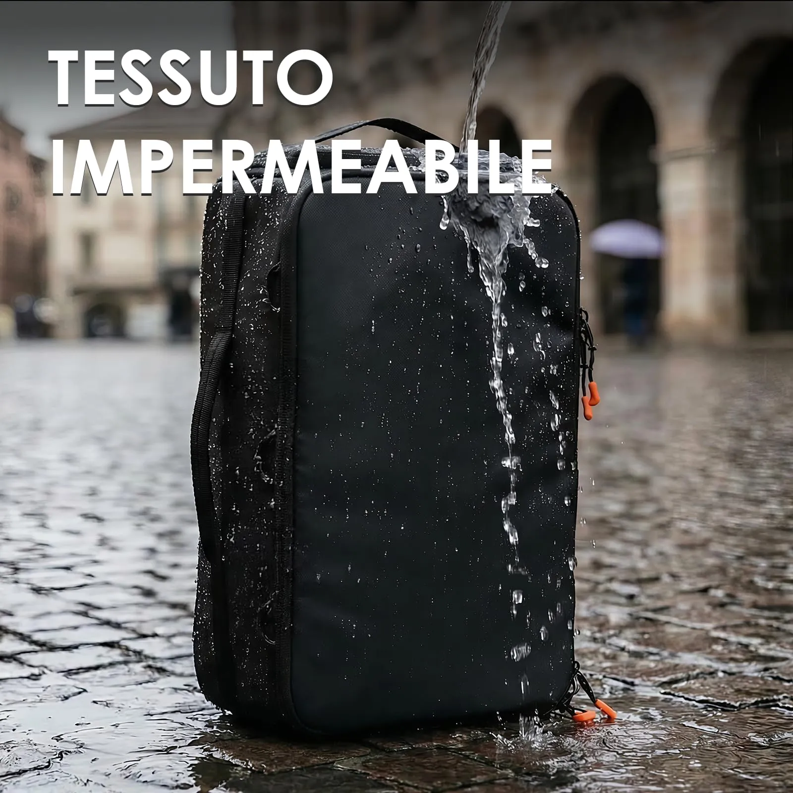 TARION Inserto Borsa Fotografica per Zaino Reflex e Obiettivi, L - immagine 5