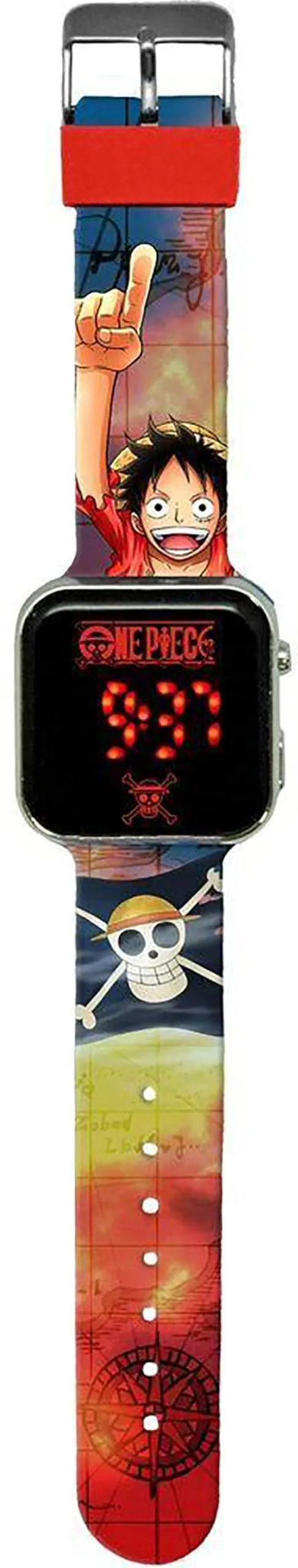 Clondo Orologio da Polso Digitale LED per Bambini One Piece - immagine 2
