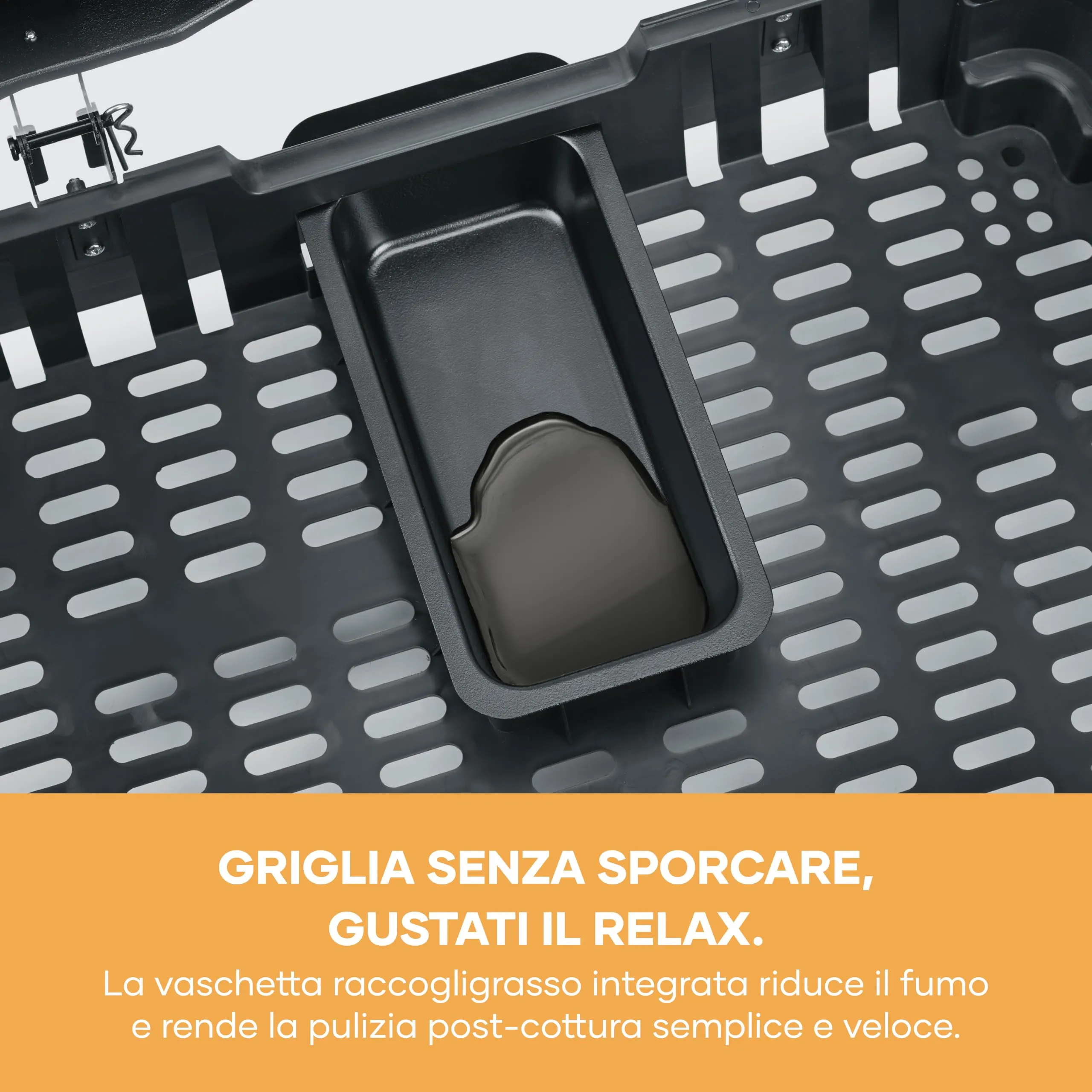 Severin Barbecue Elettrico PG 8598, 2300W, con Supporto e Coperchio, Nero - immagine 7
