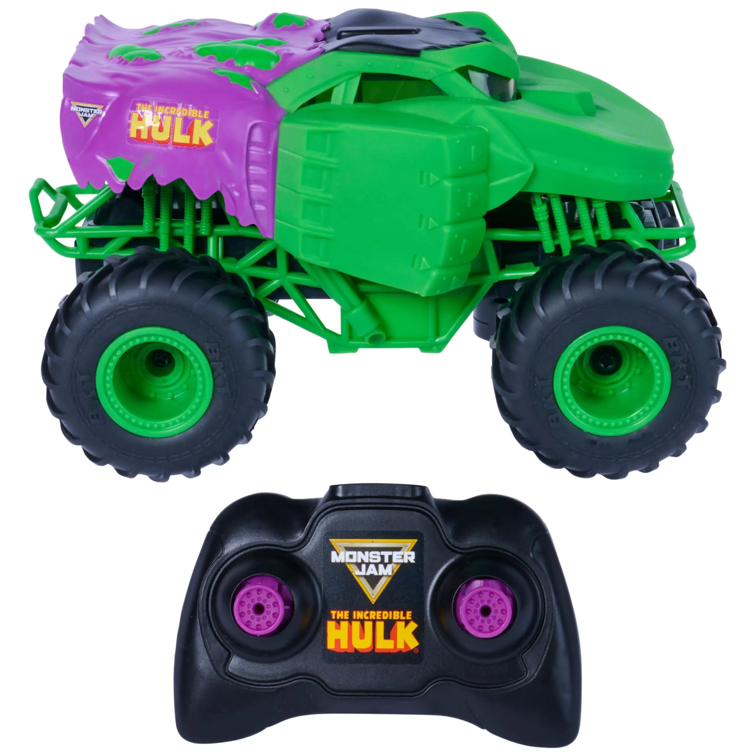 Monster Jam Remote Control Vehicle 1:24 Marvel Hulk - immagine 4