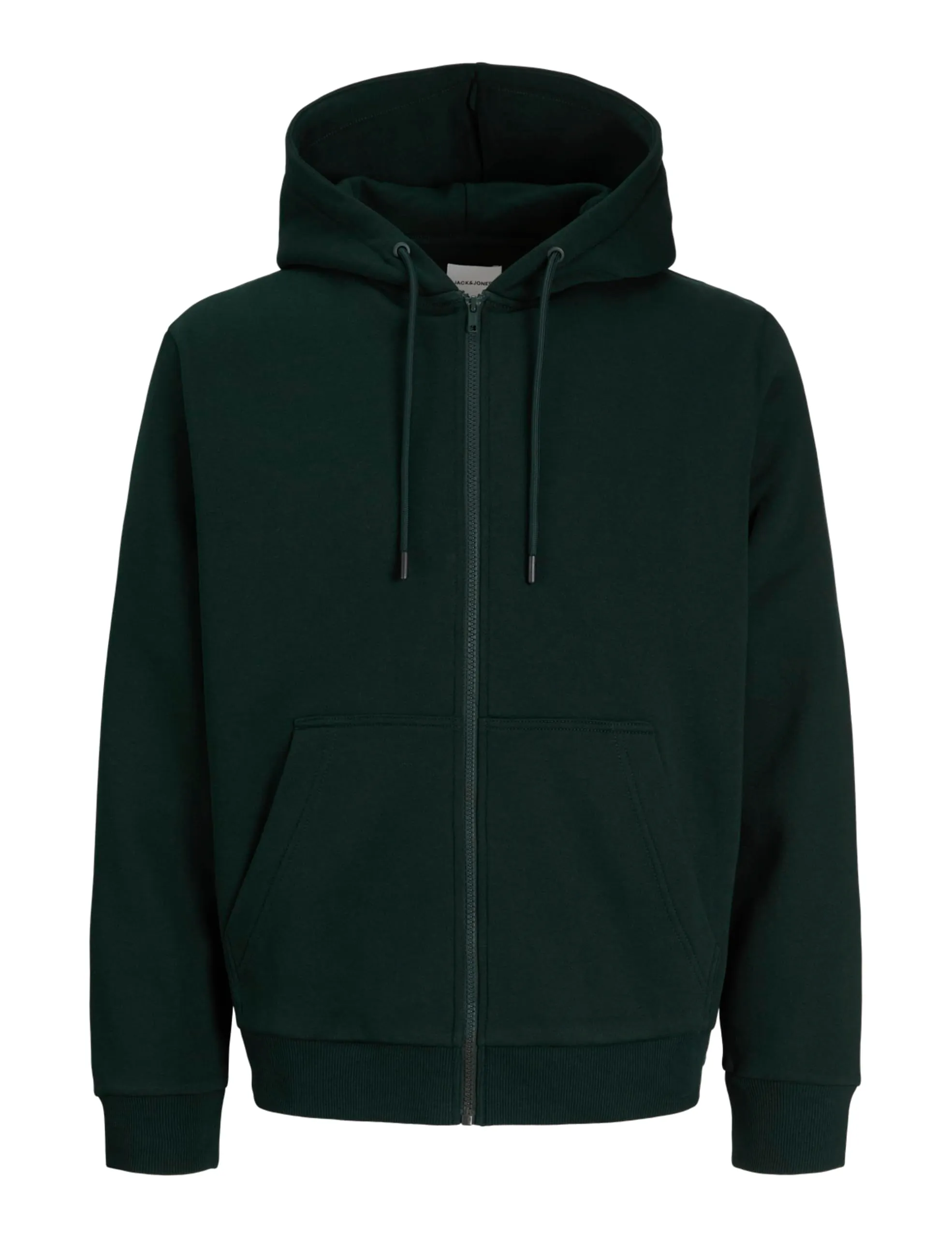 Jack & Jones Felpa con Cappuccio e Zip Turchese XXL - immagine 1