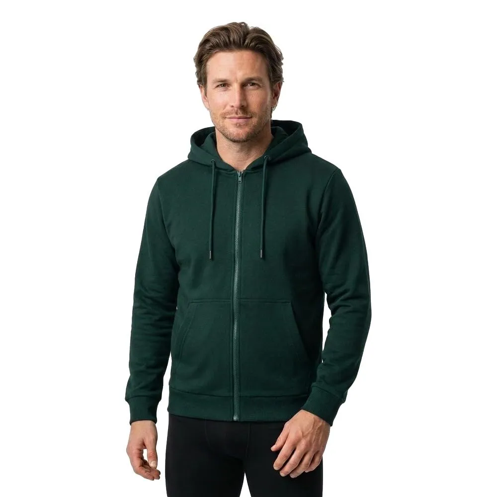 Jack & Jones Felpa con Cappuccio e Zip Turchese XXL - immagine 2