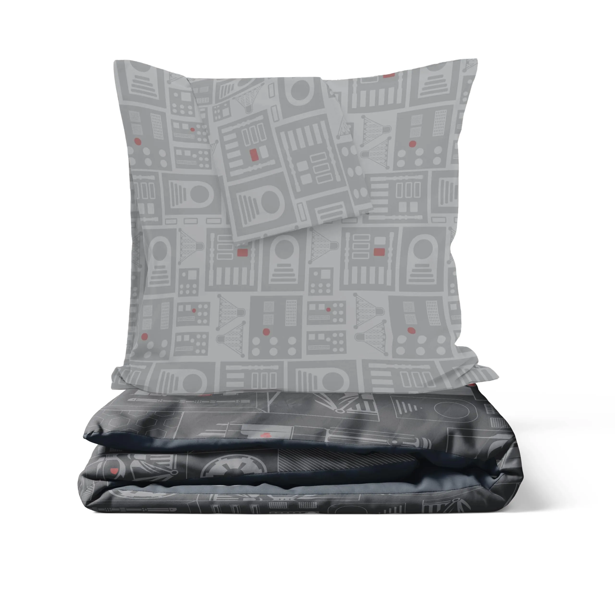 Jay Franco Star Wars Darth Vader Empire Bedding Set, 3 Piece, Black - immagine 5