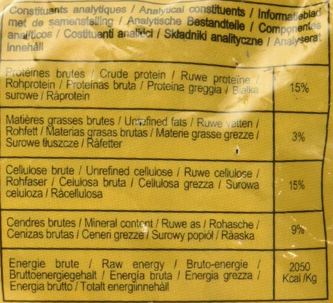 Aimé Nutri'Balance Pasto Completo per Conigli Nani e Porcellini d'India, 1 kg - immagine 5