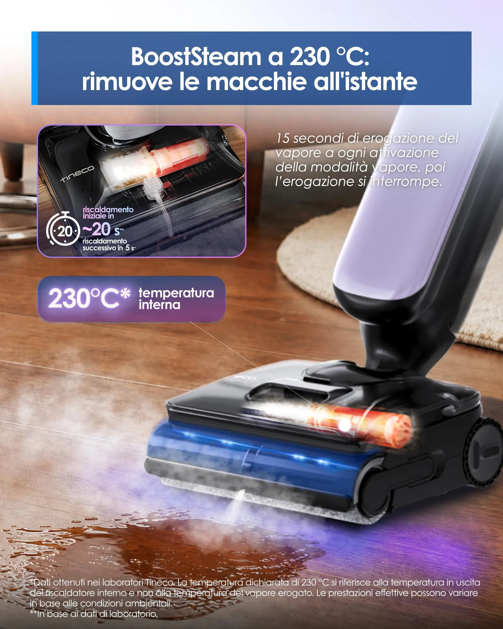 Tineco Floor One S9 Artist Boost Steam - immagine 2
