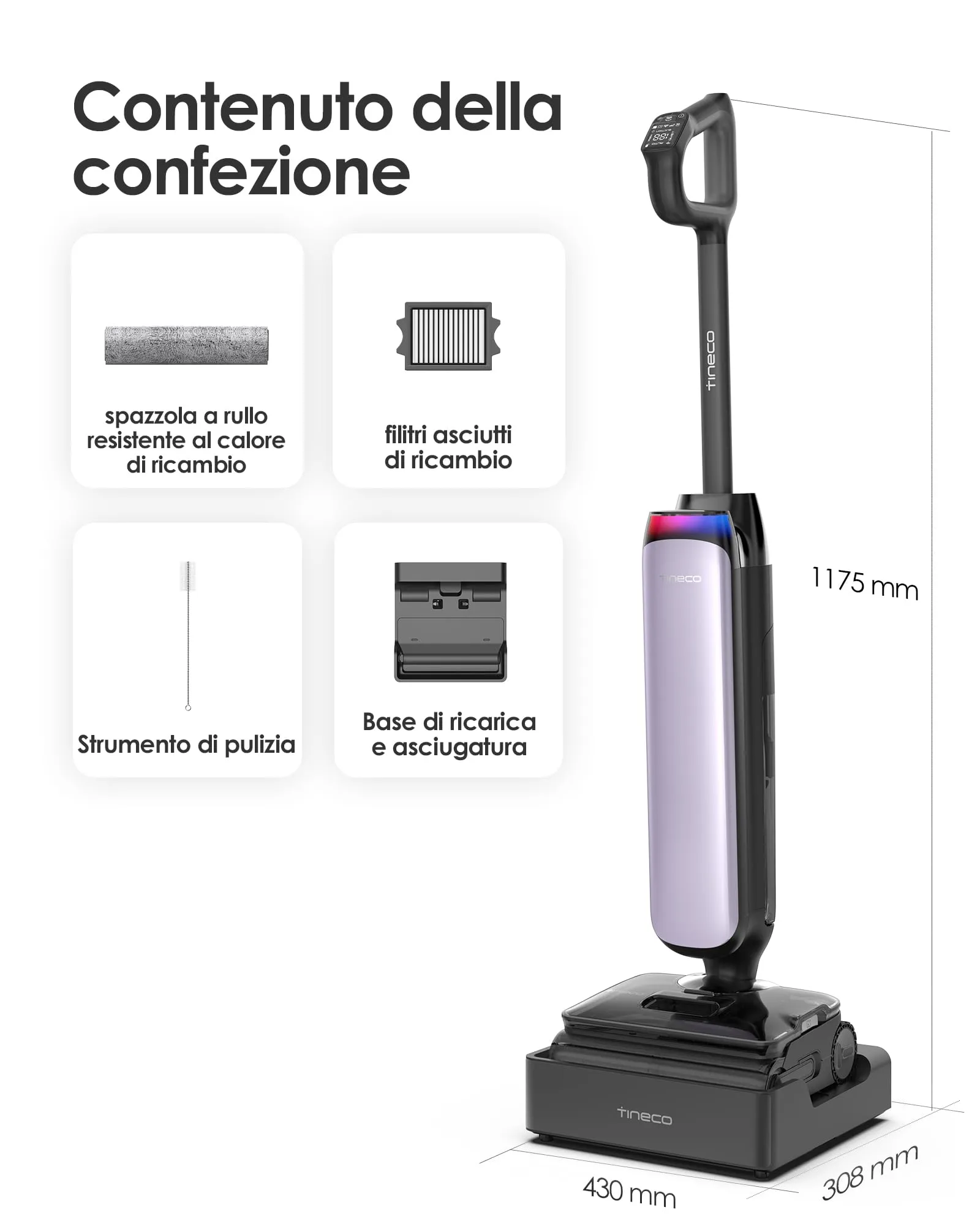 Tineco Floor One S9 Artist Boost Steam - immagine 8