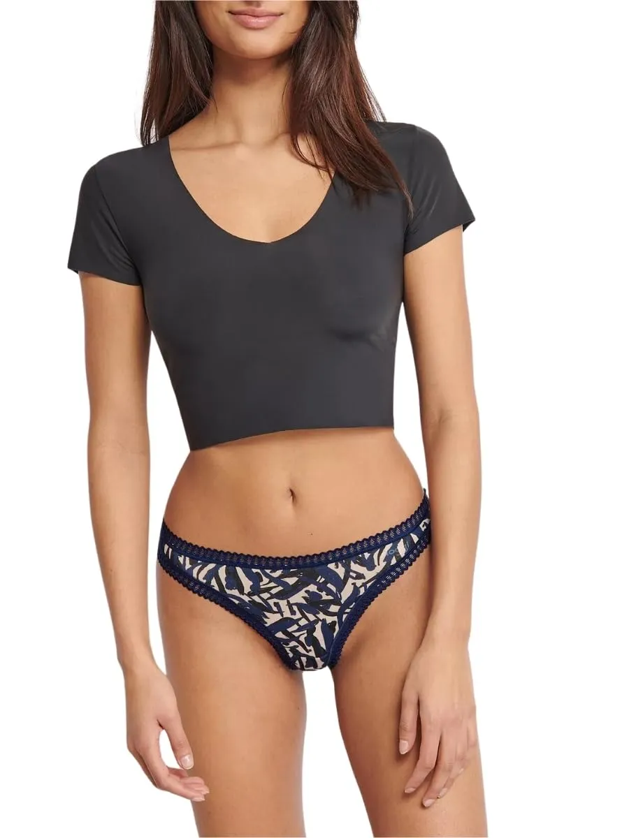 Sloggi Donna Go Crush String C3P, Blue - Dark Combination - immagine 3