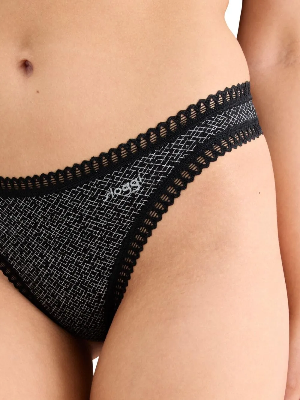 Sloggi Go Crush Perizoma, 3 Pezzi, Nero, L - immagine 2
