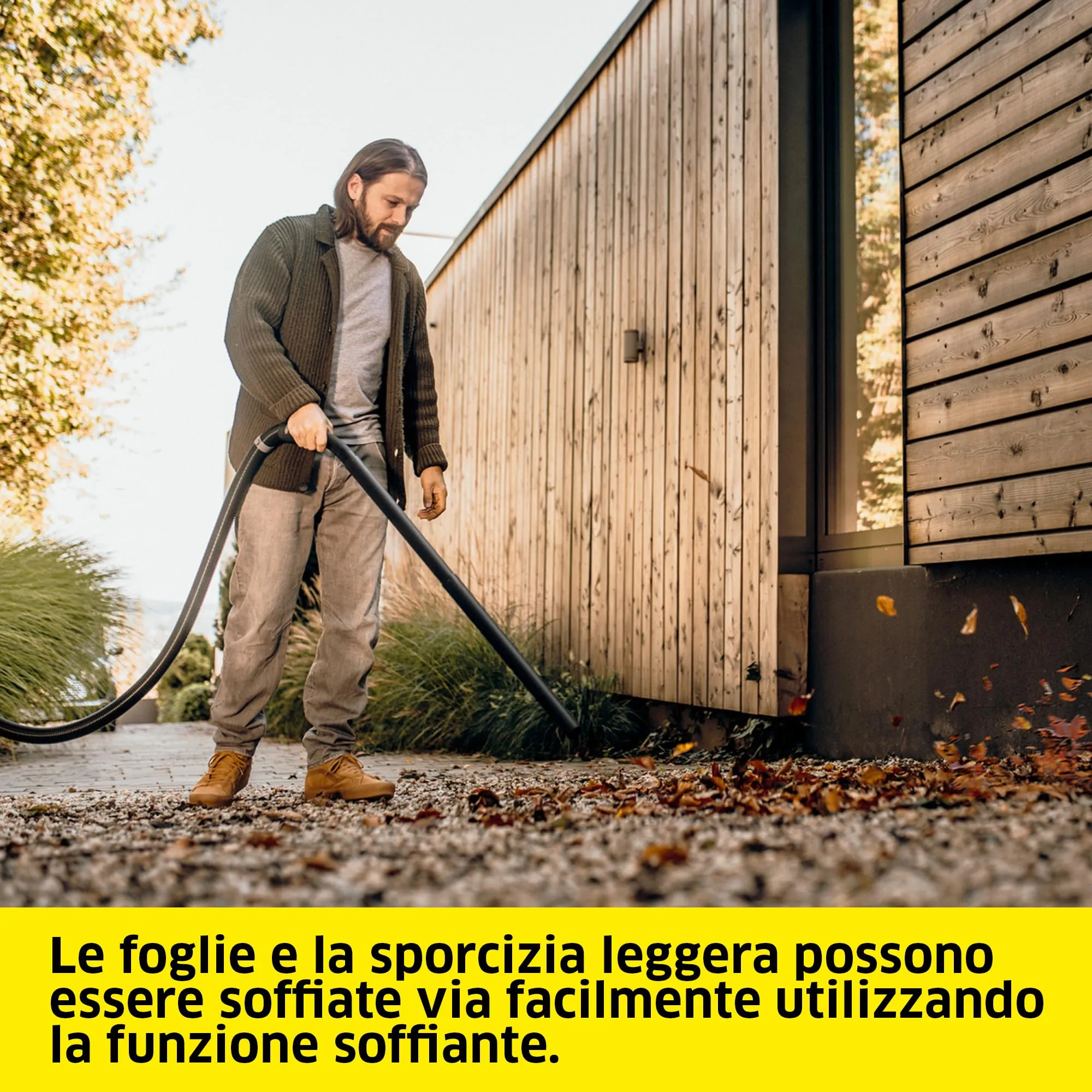 Kärcher WD 3 V-17/4/20 Aspiratore Solidi e Liquidi, 1000 W, Contenitore 17 l, Funzione Soffiante - immagine 7