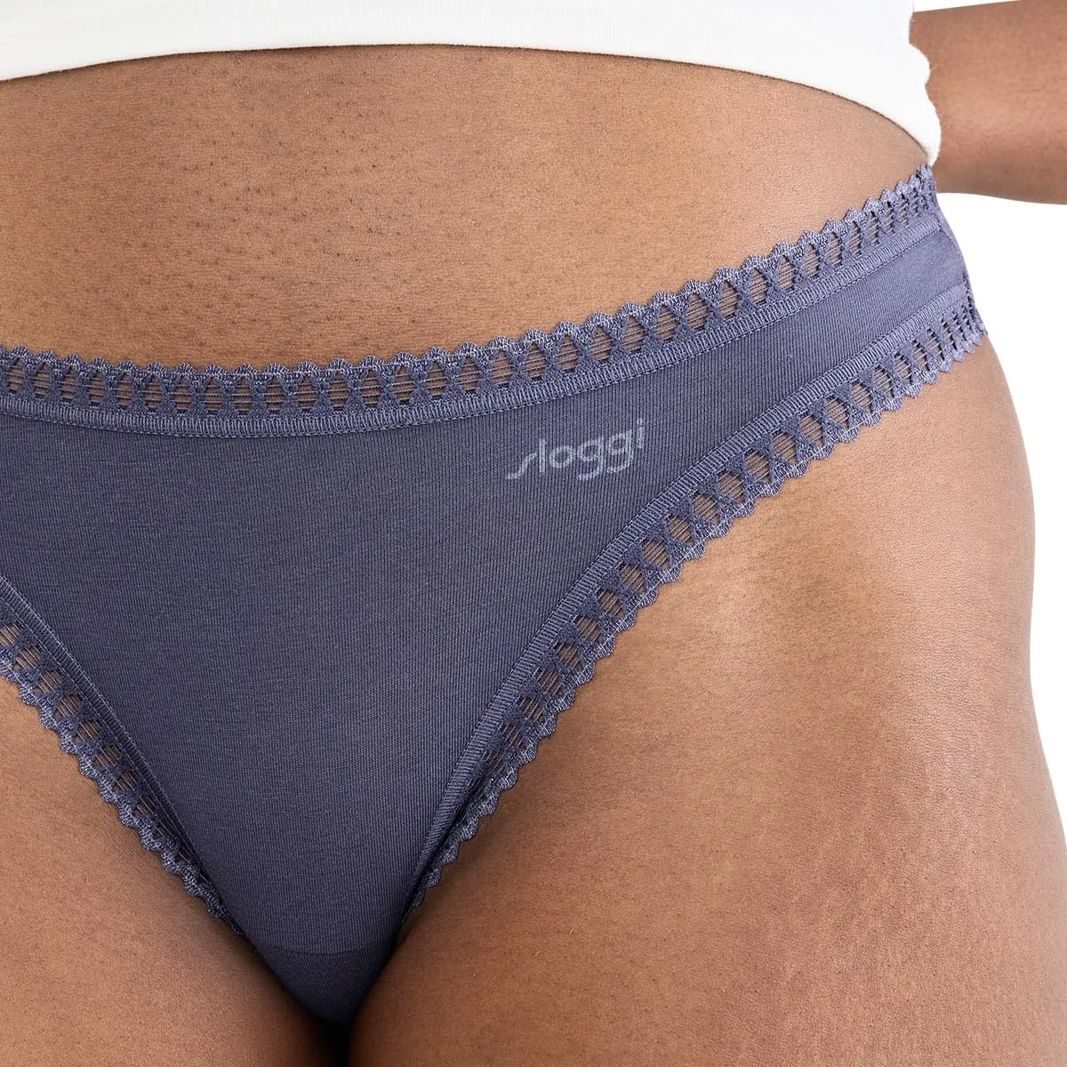 Sloggi Go Crush Perizoma, Confezione da 3 Pezzi, Lilla Combinazione Chiara, L - immagine 3