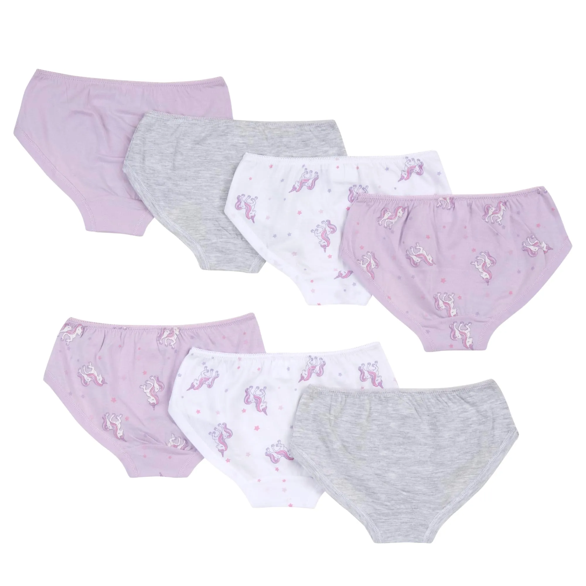 Prénatal Bambine e Ragazze Slip, Set di 7, 6-7 anni, Viola - immagine 2