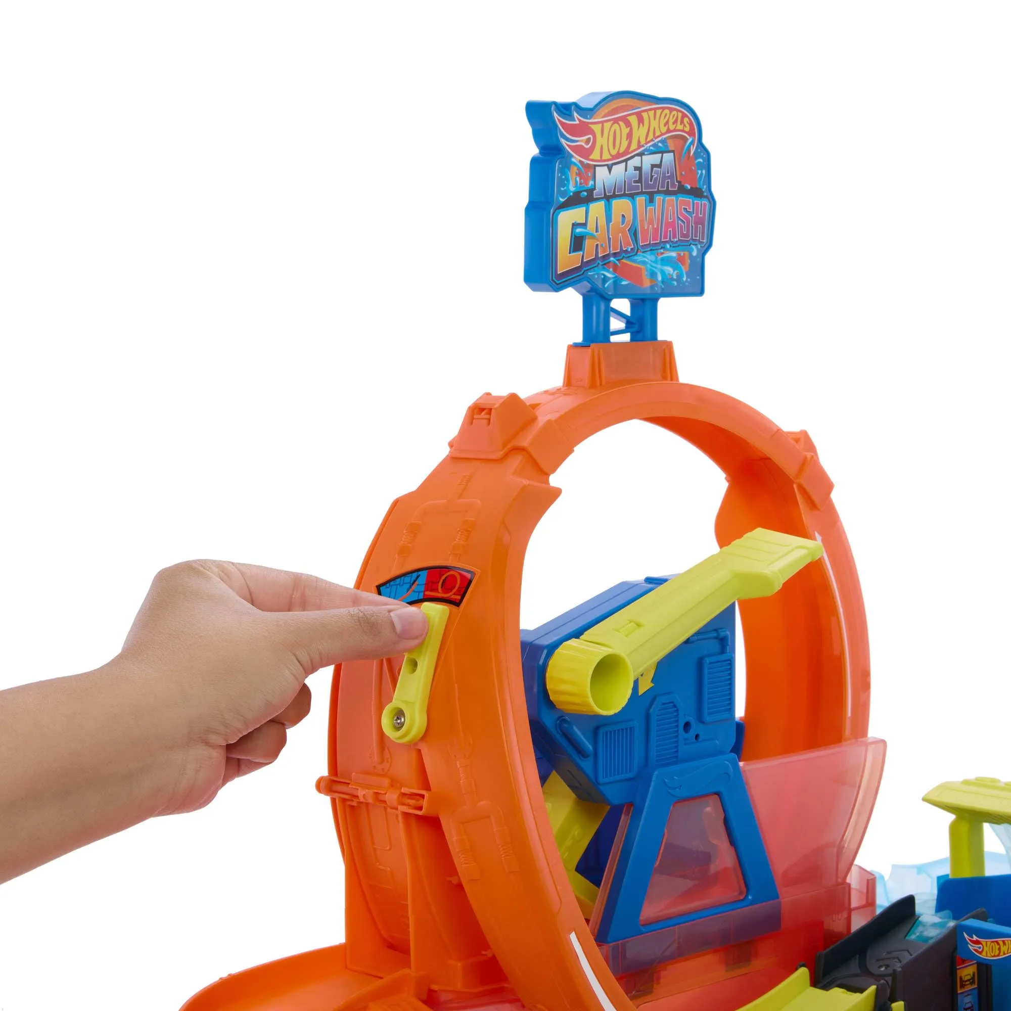 Hot Wheels City Loop Autolavaggio e Veicolo che Cambia Colore - immagine 5