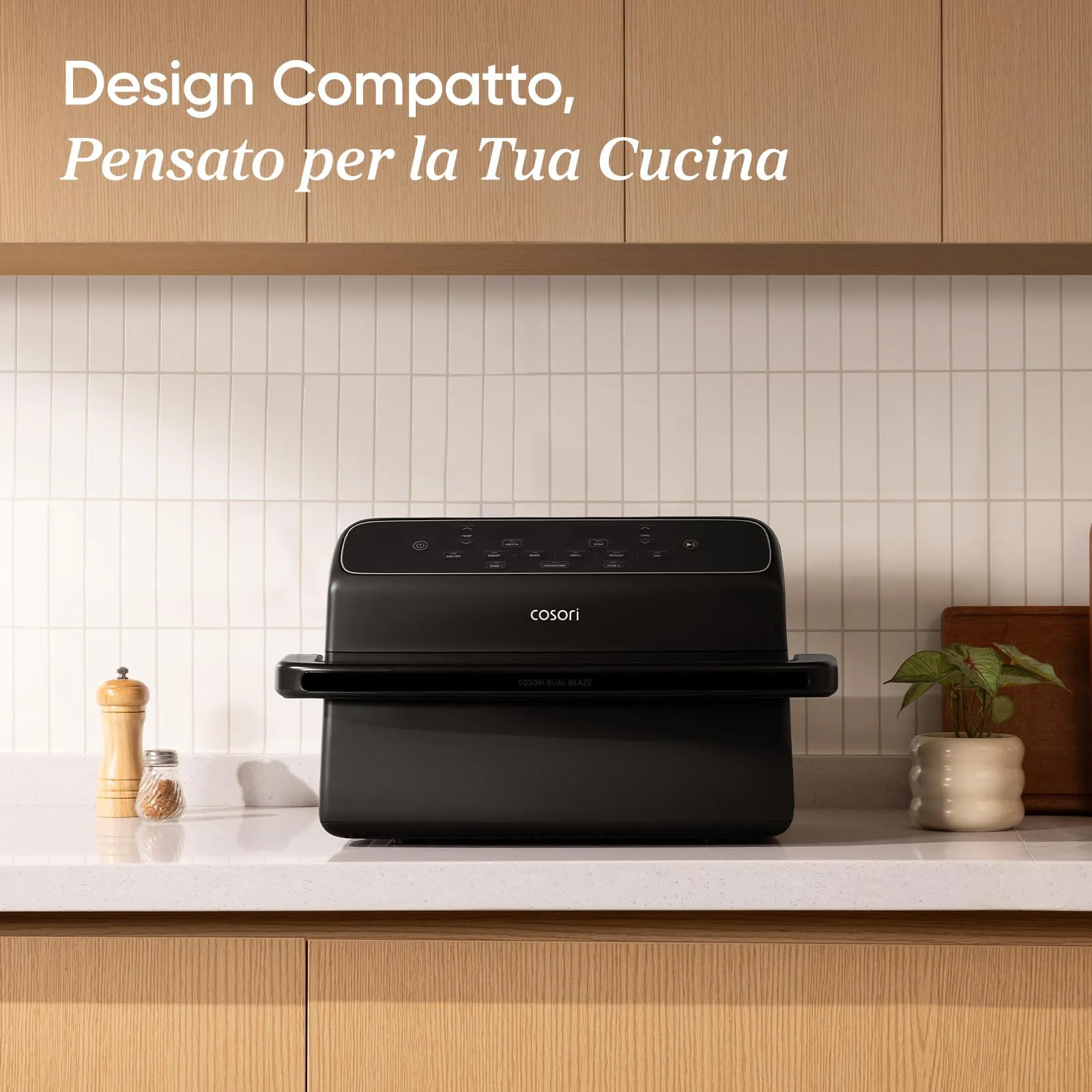 Cosori Twinfry Compact Friggitrice ad Aria 8,6 Litri Ceramico CAF-TF801 - immagine 9