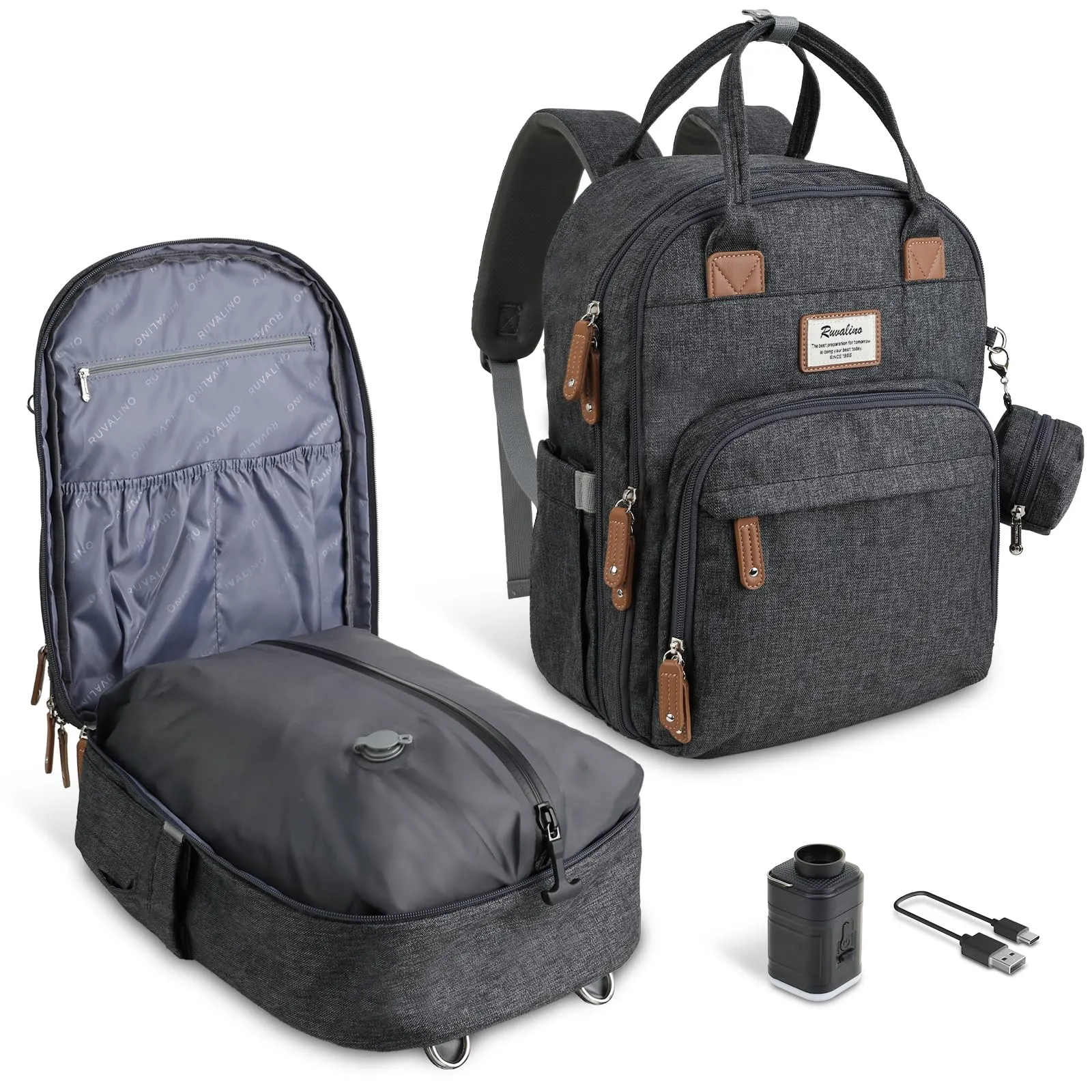 Dikaslon Wickelbackpack mit Vakuumkompression TW608-G - immagine 1