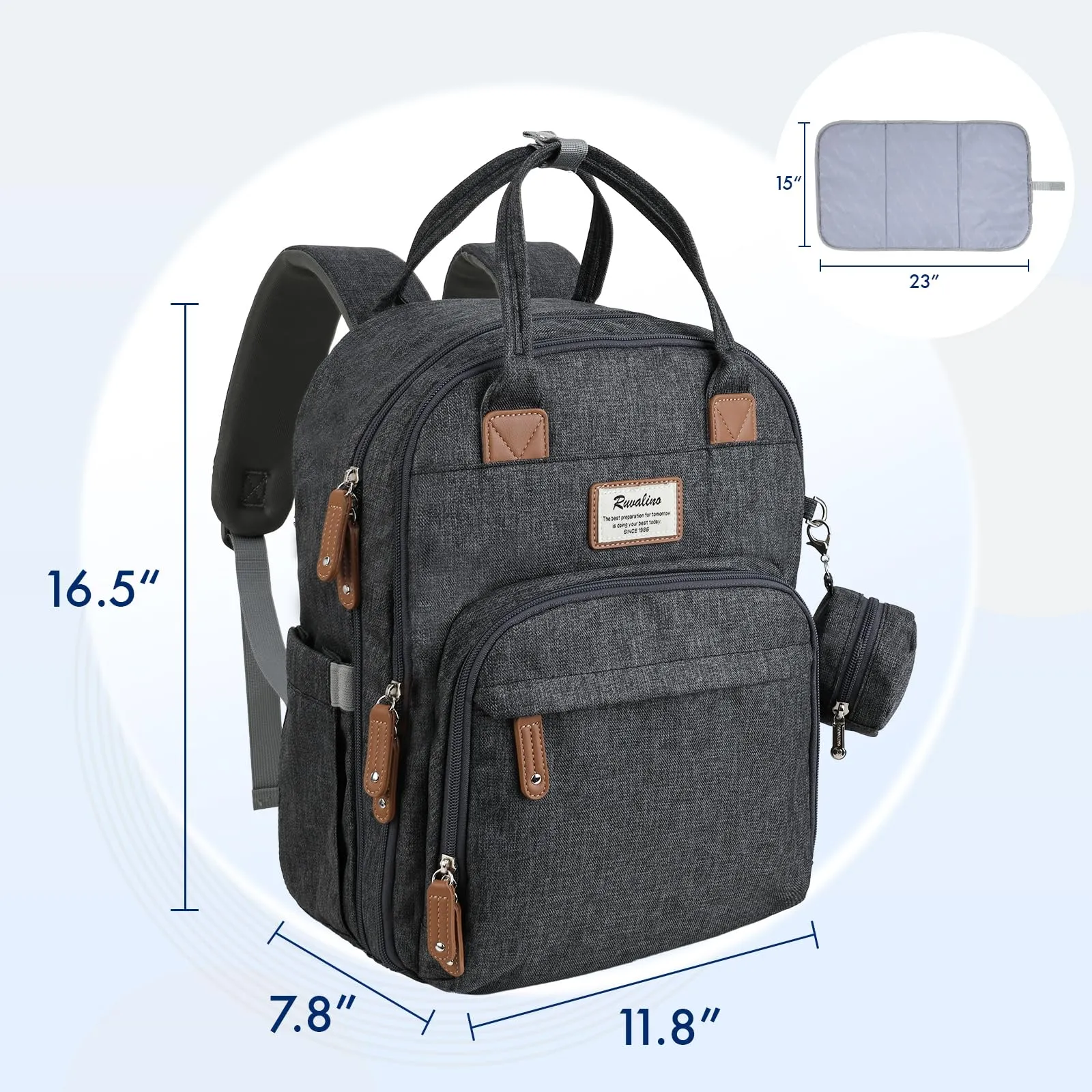 Dikaslon Wickelbackpack mit Vakuumkompression TW608-G - immagine 5