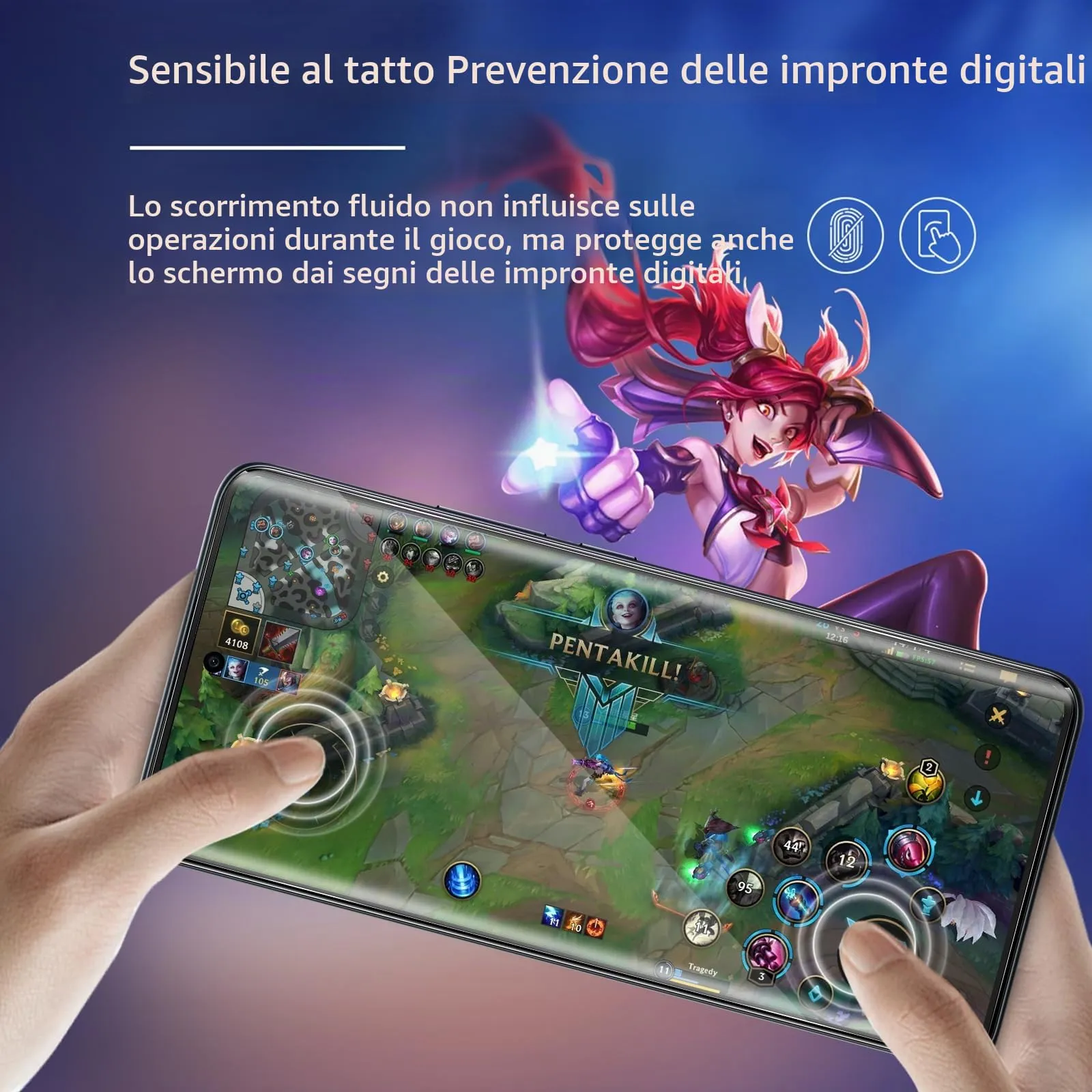 ELYCO Vetro Temperato per Xiaomi Redmi Note 15 4G/5G/POCO M8 5G, 2 Pezzi - immagine 4