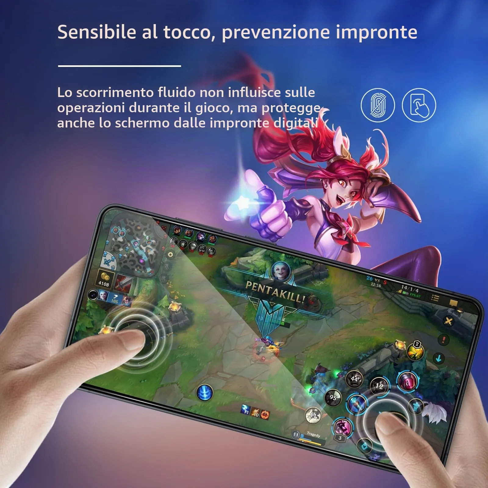ELYCO Vetro Temperato Privacy per Samsung Galaxy S26 5G, 2+2 Pezzi - immagine 6