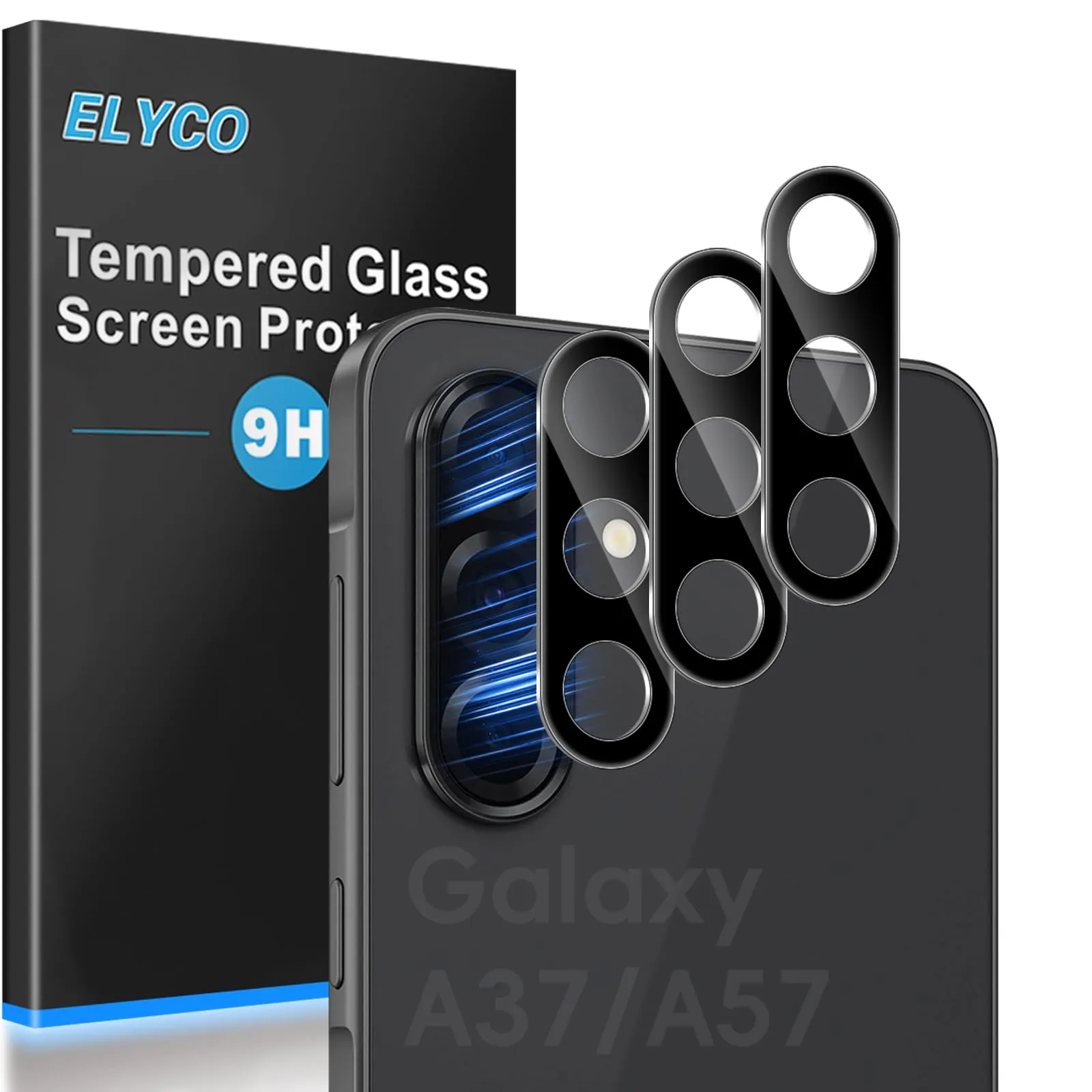 ELYCO Pellicola Protettiva Fotocamera per Samsung Galaxy A37/A57 5G, 3 Pezzi - immagine 1