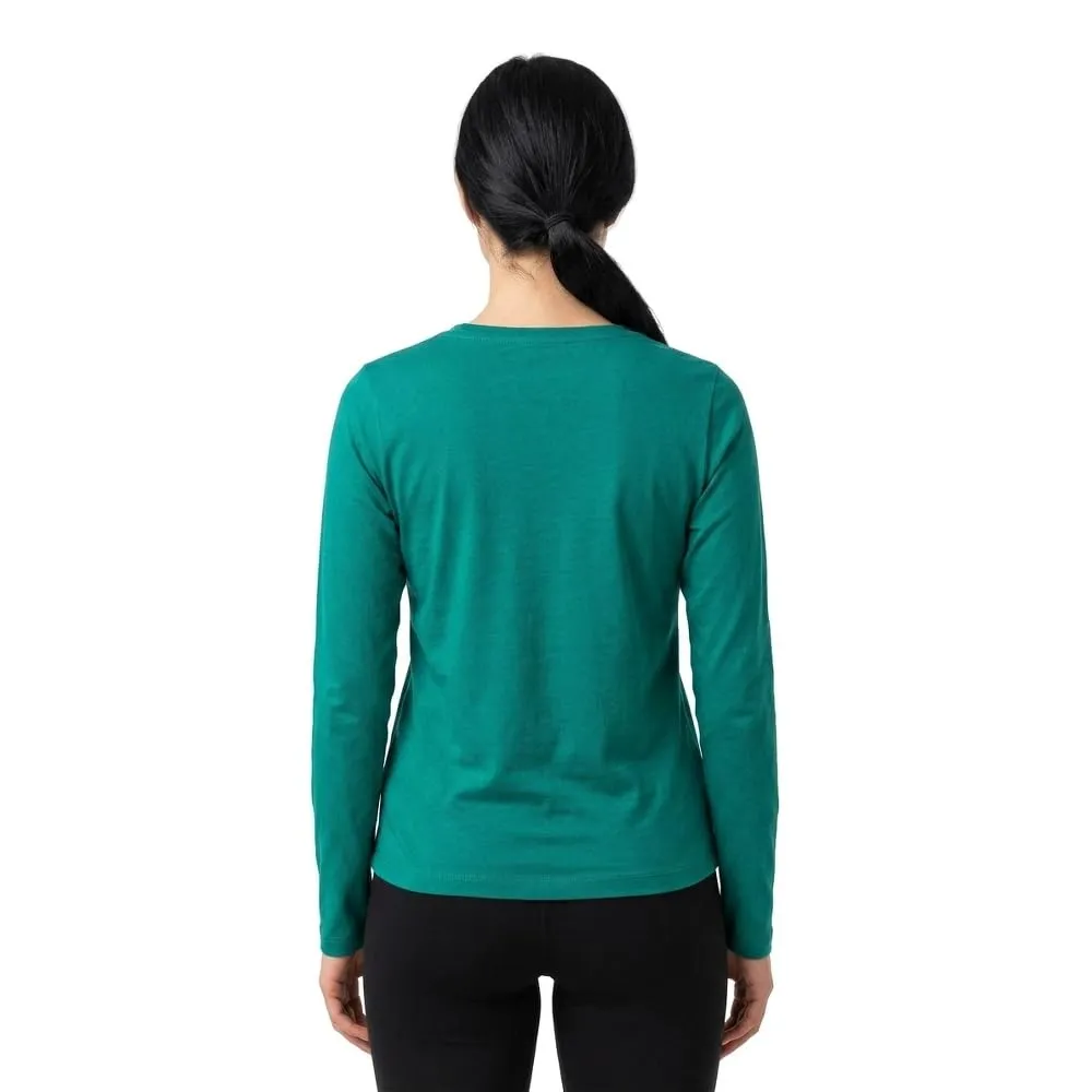 Pepe Jeans New Virginia LS N Maglietta da Donna, Verde, M - immagine 2