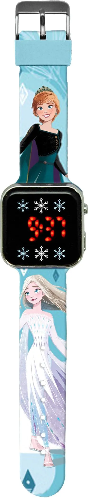 Clondo Orologio da Polso Digitale LED Bambina Frozen - immagine 2
