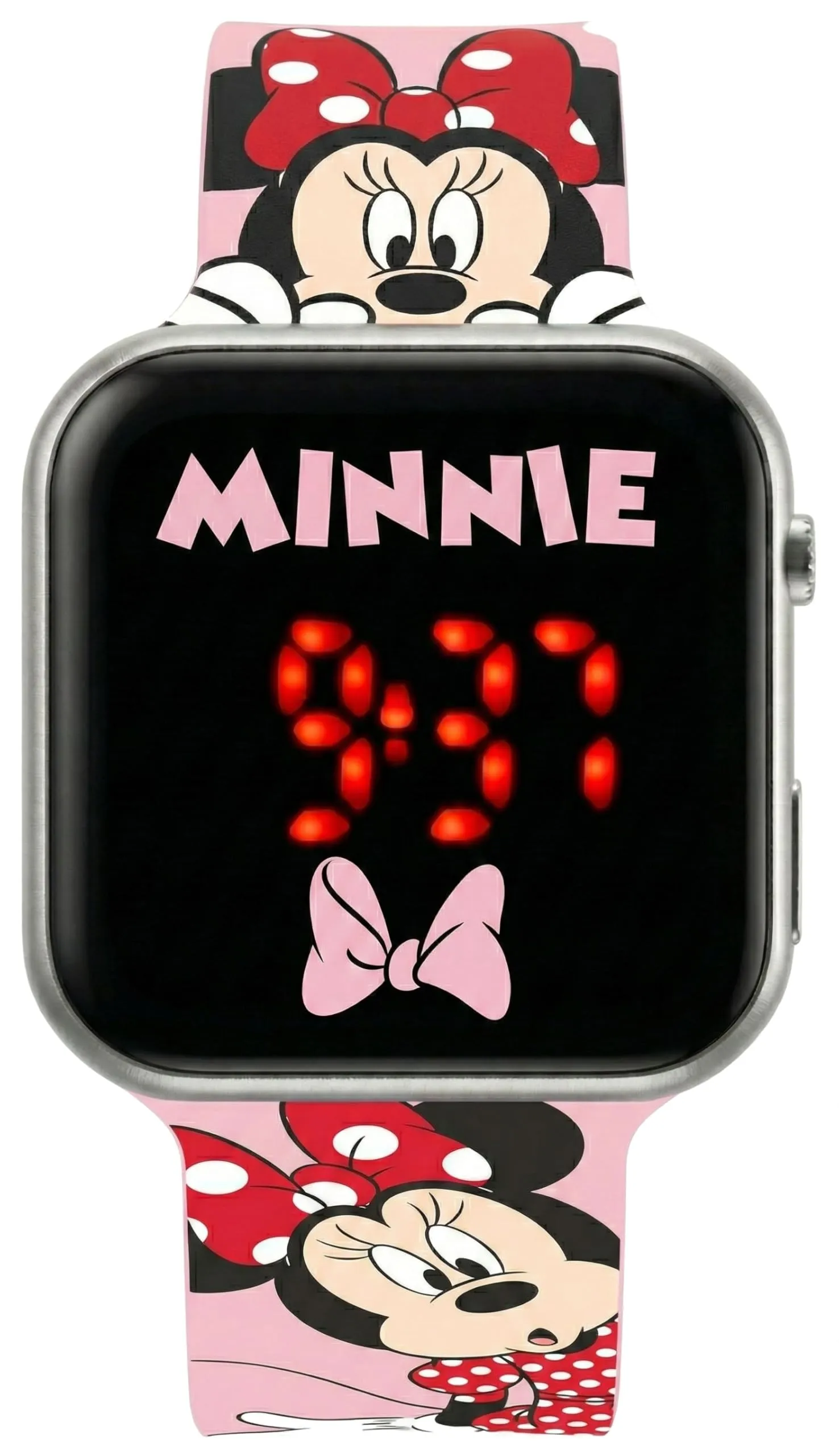 Clondo Orologio da Polso Digitale LED Bambina Minnie - immagine 1