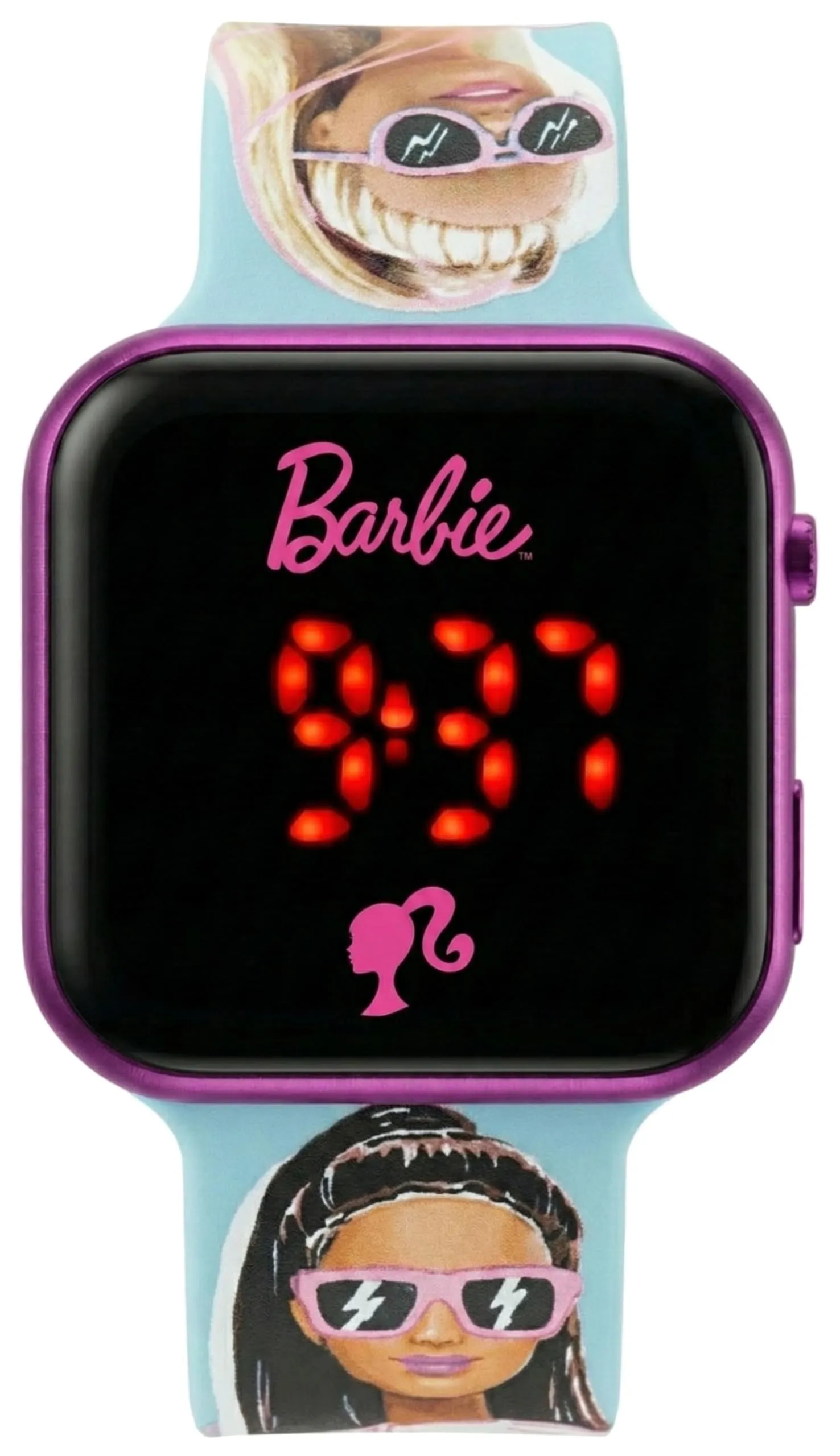 Clondo Orologio da Polso Digitale Led Barbie per Bambina - immagine 1