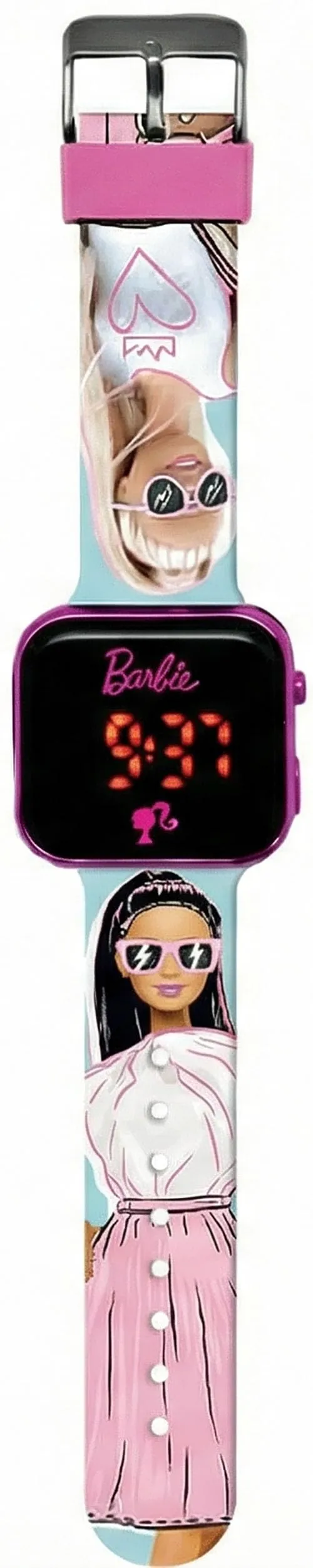 Clondo Orologio da Polso Digitale Led Barbie per Bambina - immagine 2
