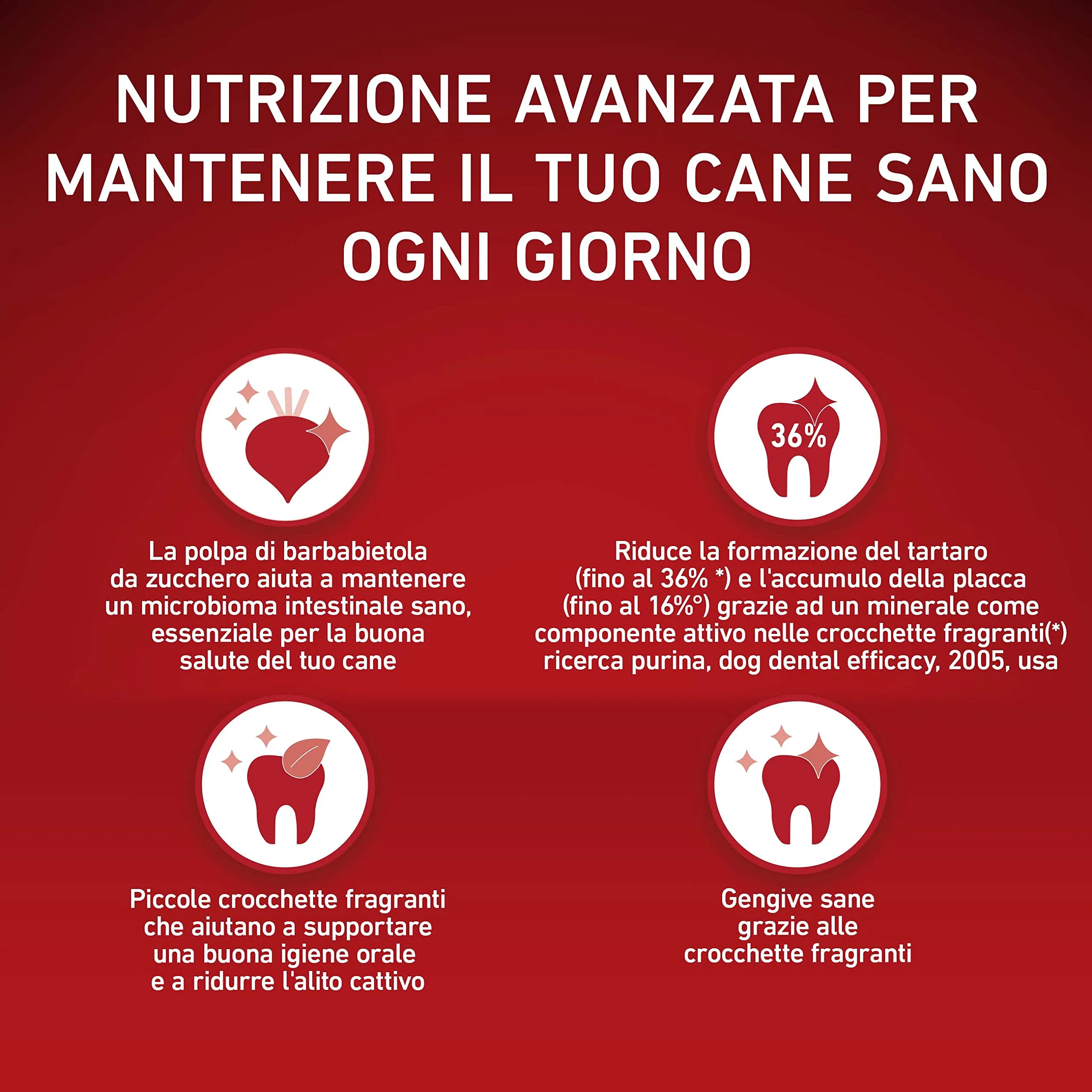 Purina One Mini Small Dental per Cani Adulti Pollo e Riso, 8 x 800g - immagine 4