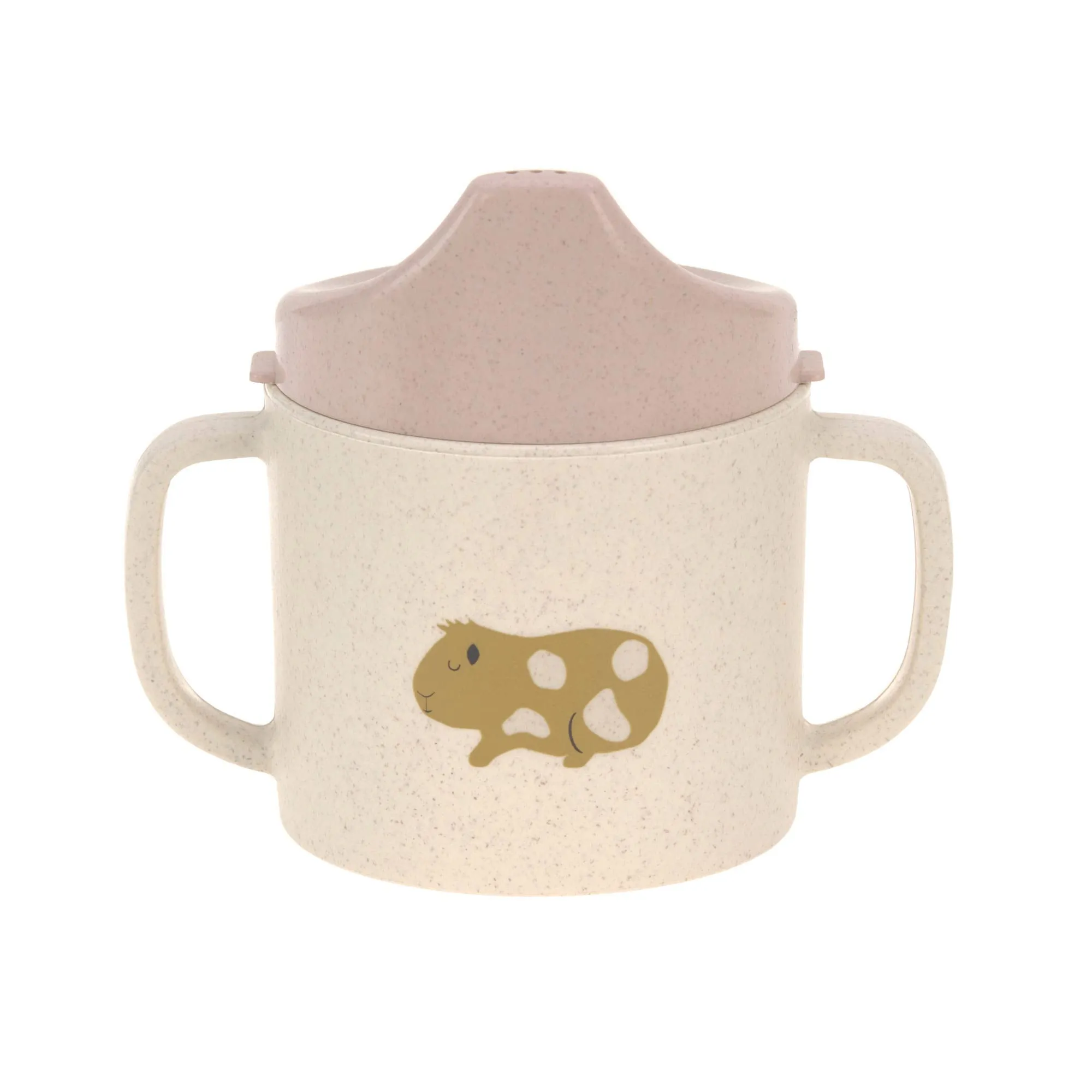 Lässig Little Mateys Tazza per bambini con manico e coperchio rimovibile, 150 ml, Royal Blue - immagine 1