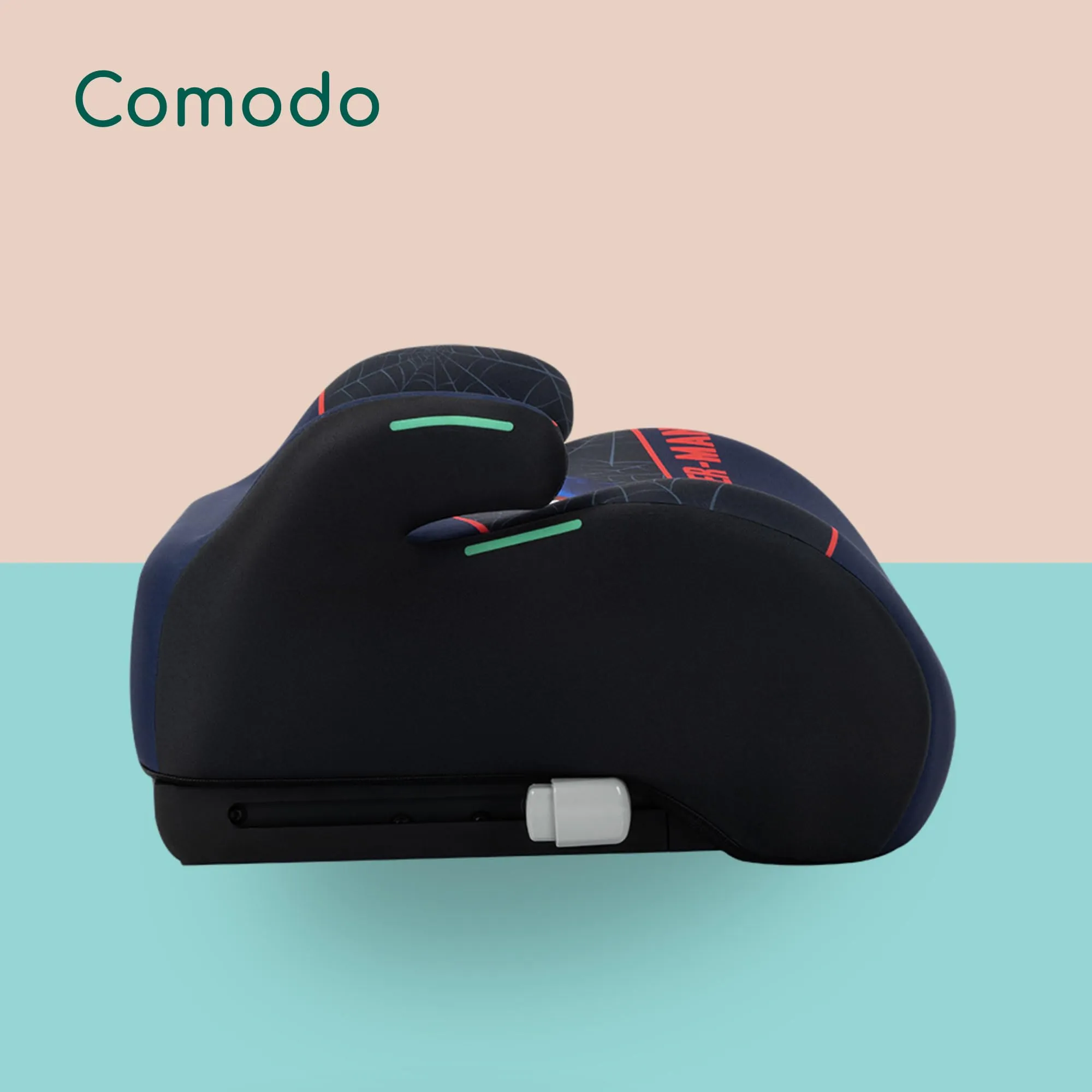 Bebeconfort Marvel Manga i-Fix Rialzo Auto Spiderman, Seggiolino Gruppo 3 ISOFIX, 22-36 kg, 128-150 cm - immagine 5