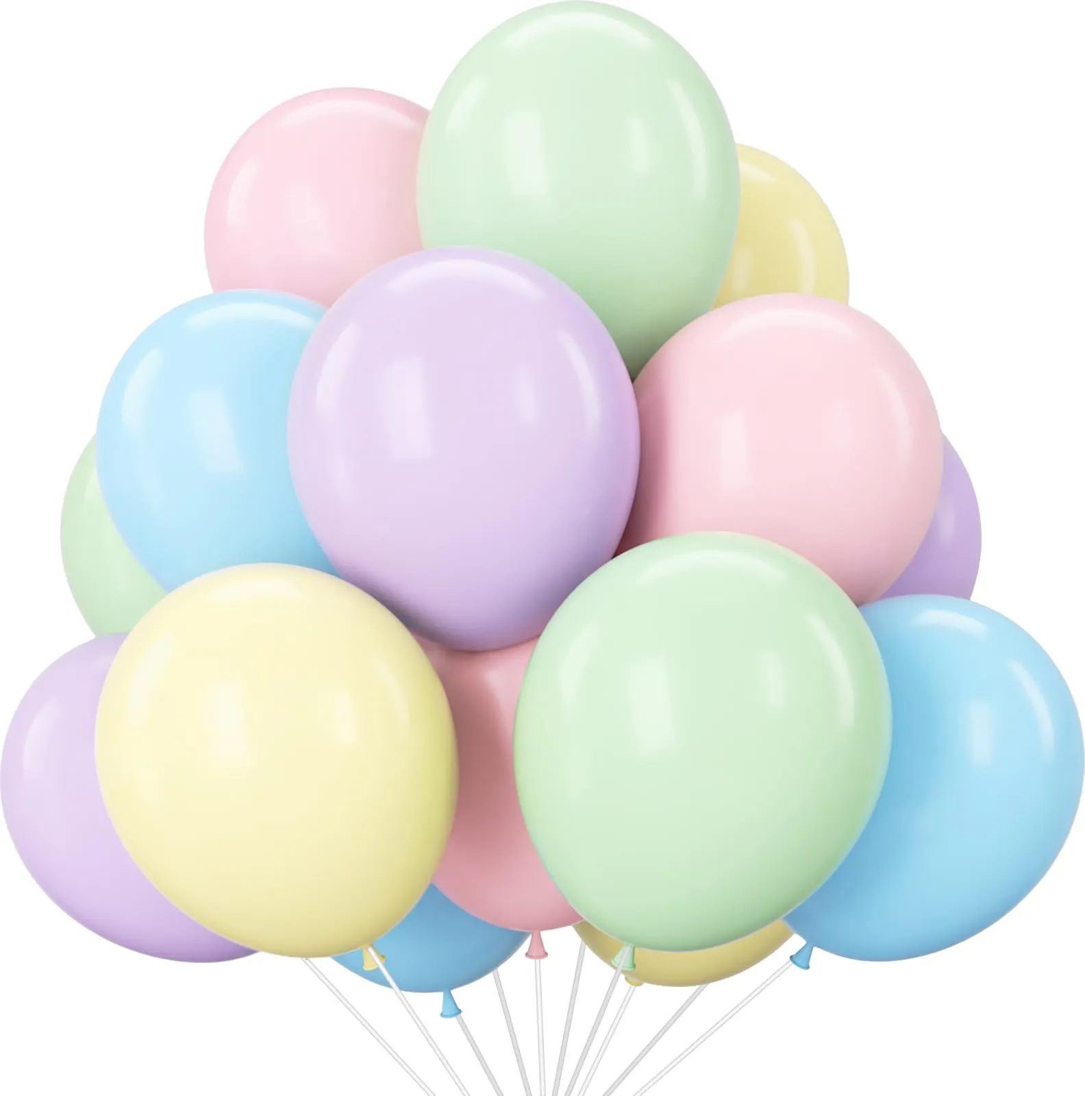 fairymaiden Palloncini Pastello Macaron, 100 Pezzi, 12 Pollici - immagine 1
