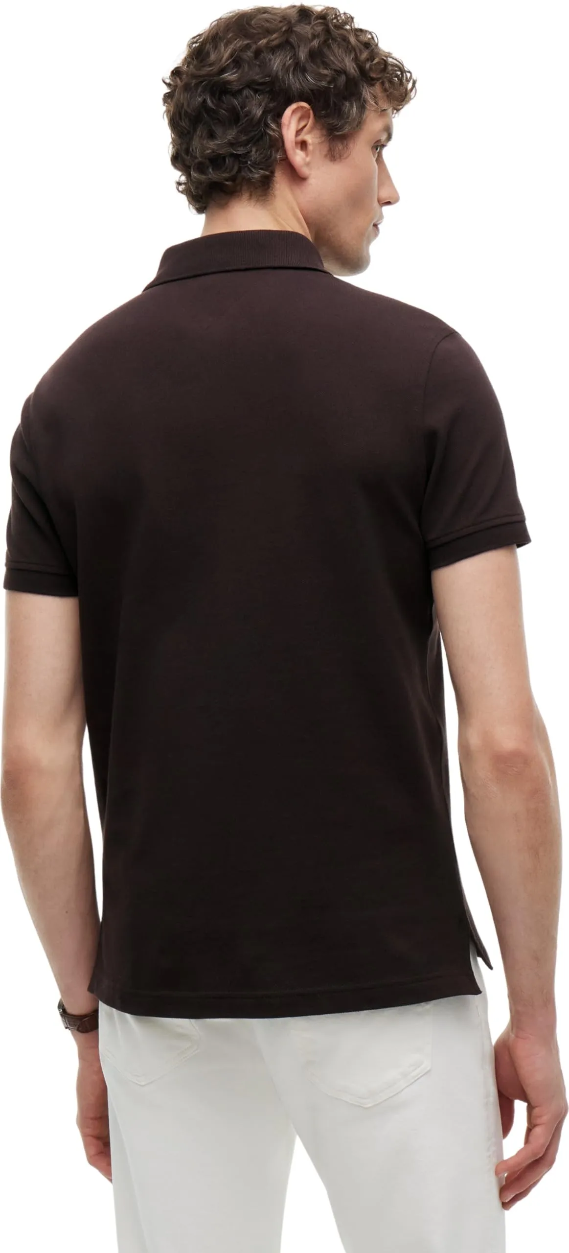 Tommy Hilfiger Polo Uomo 1985 Regular MW0MW17770, Chocolate, L - immagine 2