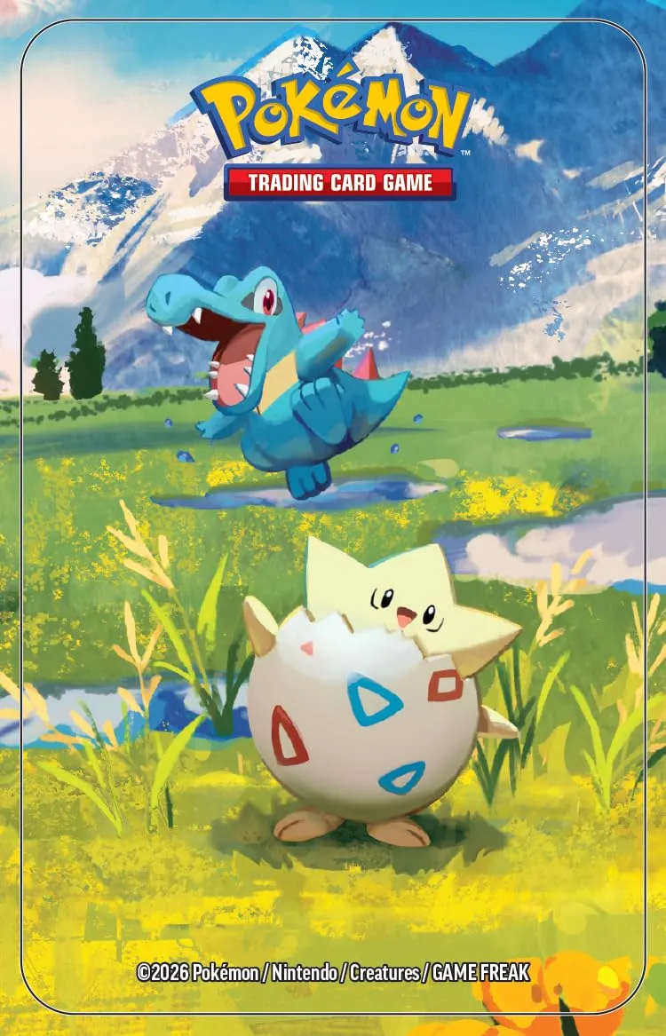 Pokémon GCC Miniscatola da Collezione Espansione Megaevoluzione - Ascesa Eroica (Togepi e Totodile) - immagine 6