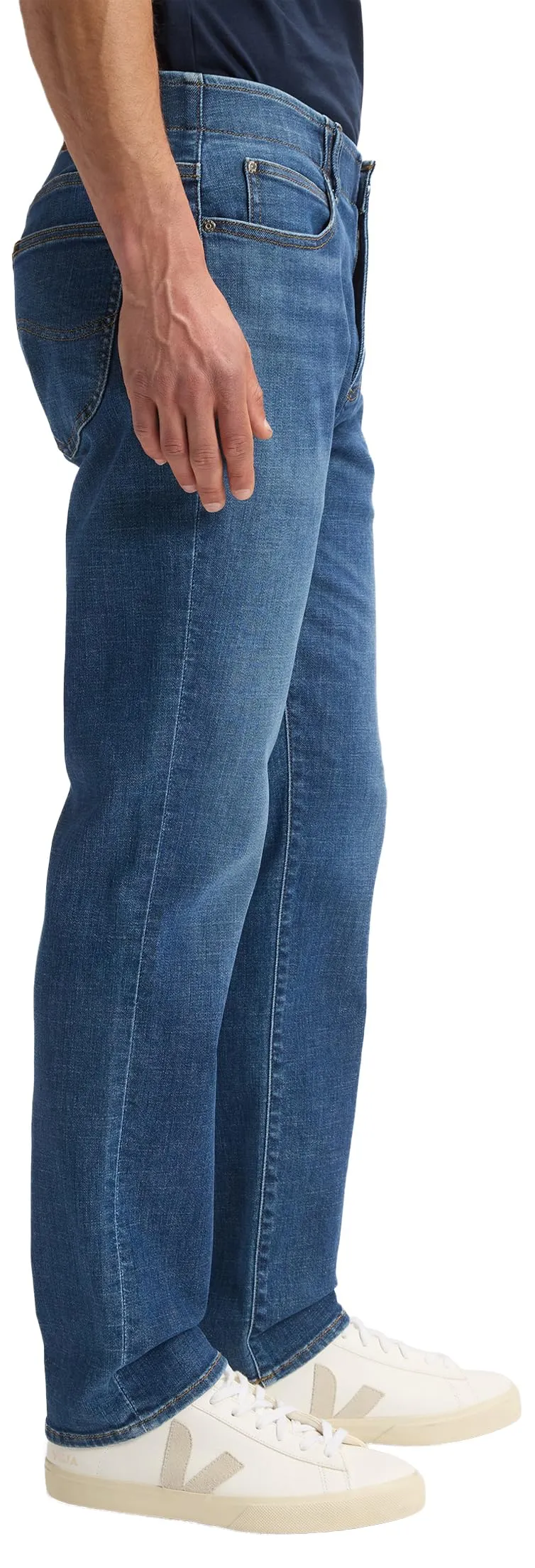 Lee Extreme Motion Regular Straight Leg Jeans - Blu Denim - immagine 4