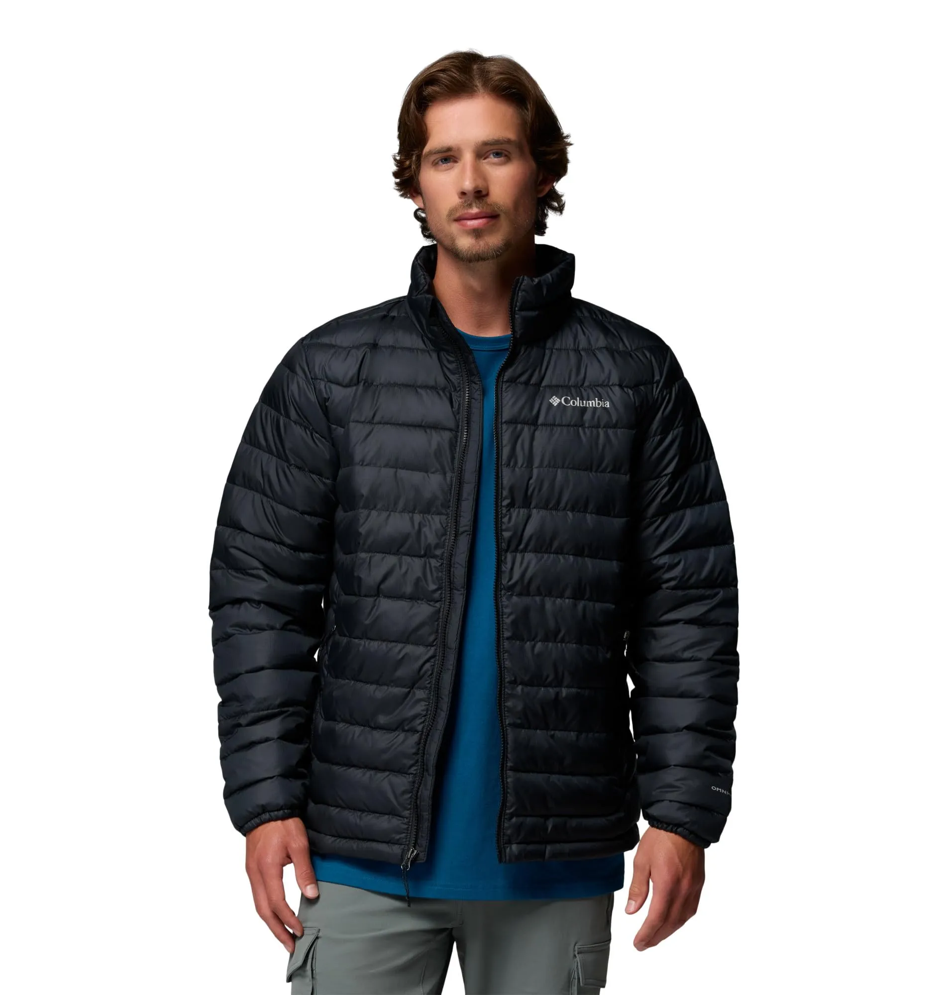 Columbia Powder Lite 2 Piumino da Uomo, Nero Ripstop, XXL - immagine 5