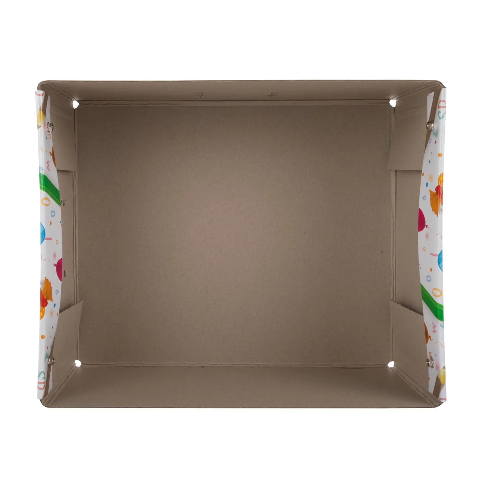Idena 20225 Scatola portaoggetti con coperchio, Motivo Scuola, 35 x 28 x 17 cm - immagine 4