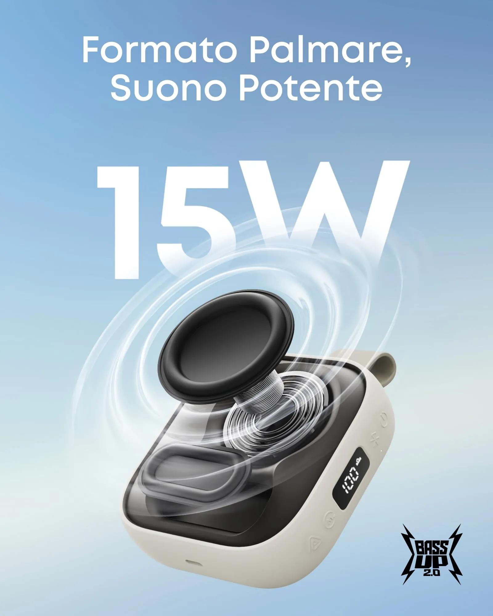 Soundcore Boom Go 3i Anker Cassa Bluetooth Portatile Impermeabile IP68 - immagine 2