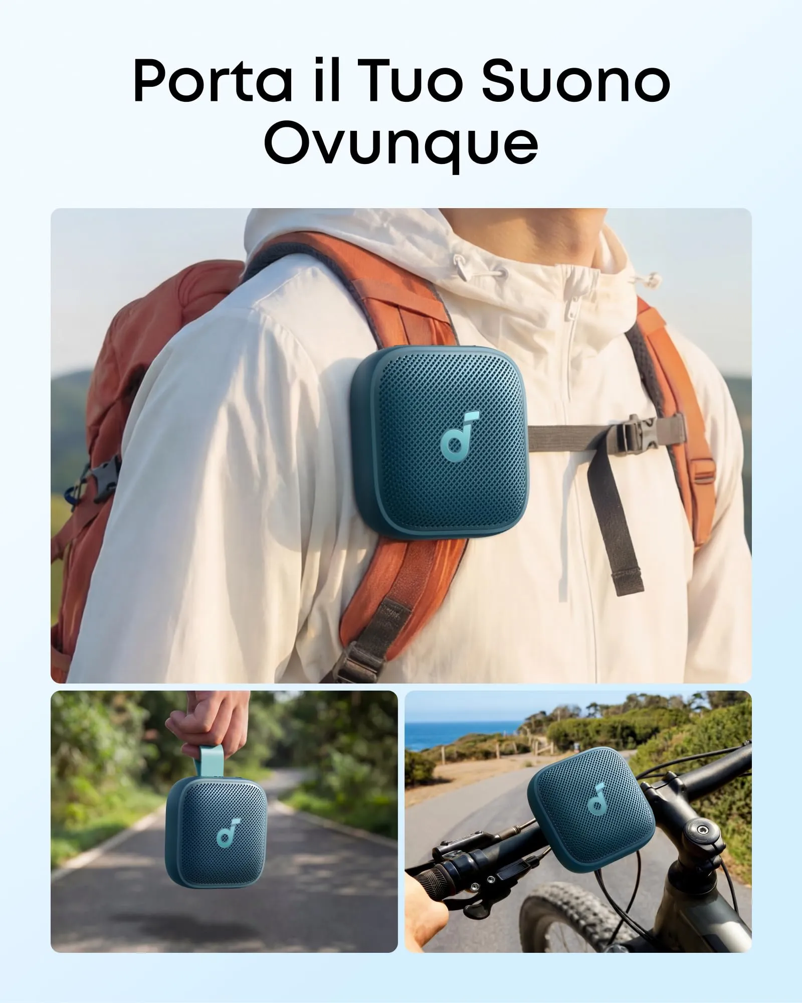 Soundcore Boom Go 3i Bluetooth Speaker, IP68 Waterproof, 15W - immagine 4