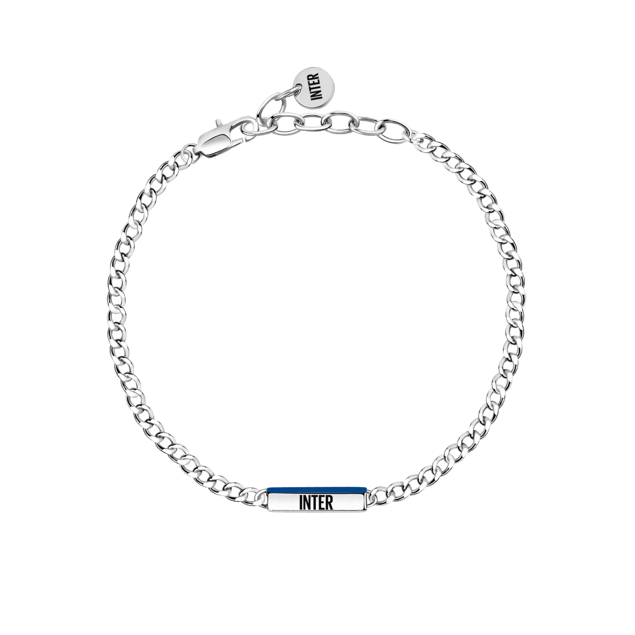 Clondo Bracciale Inter in Acciaio Slim Plate Chain - immagine 1