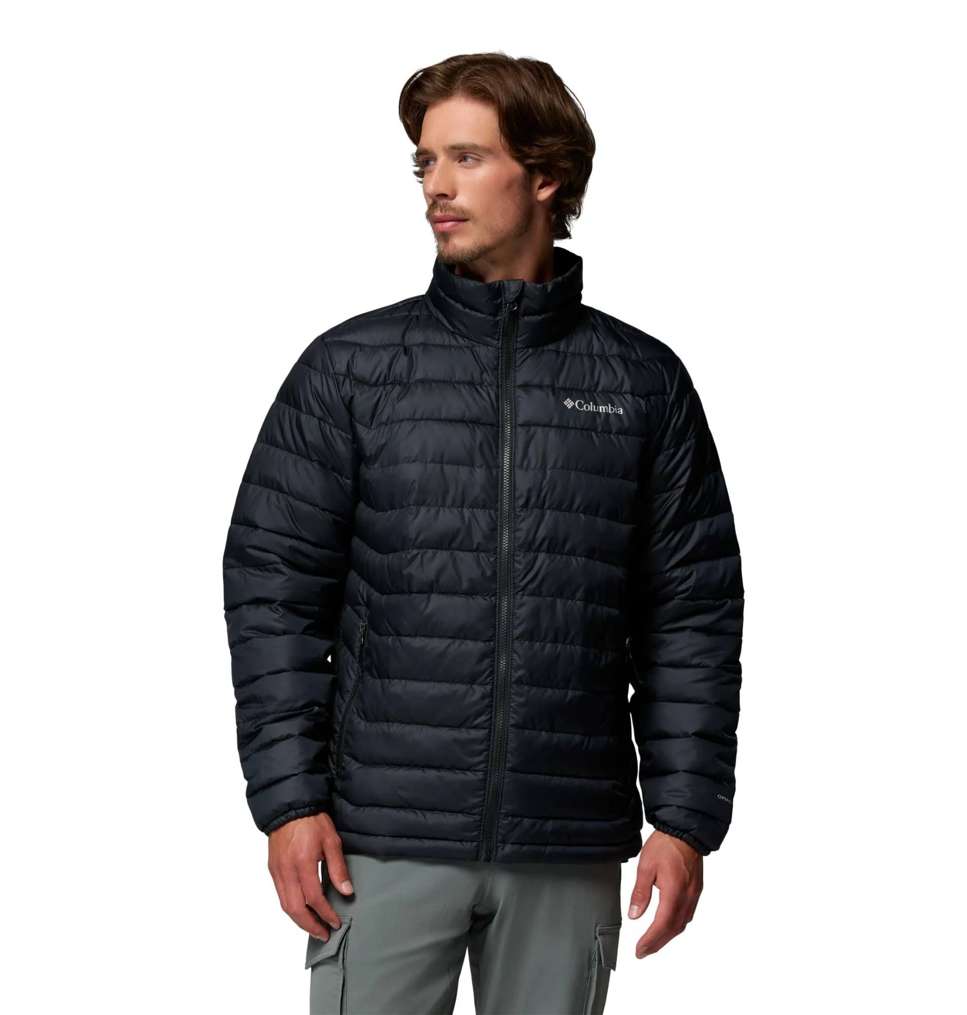 Columbia Powder Lite 2 Men's Ripstop Down Jacket - Black, Size M - immagine 1