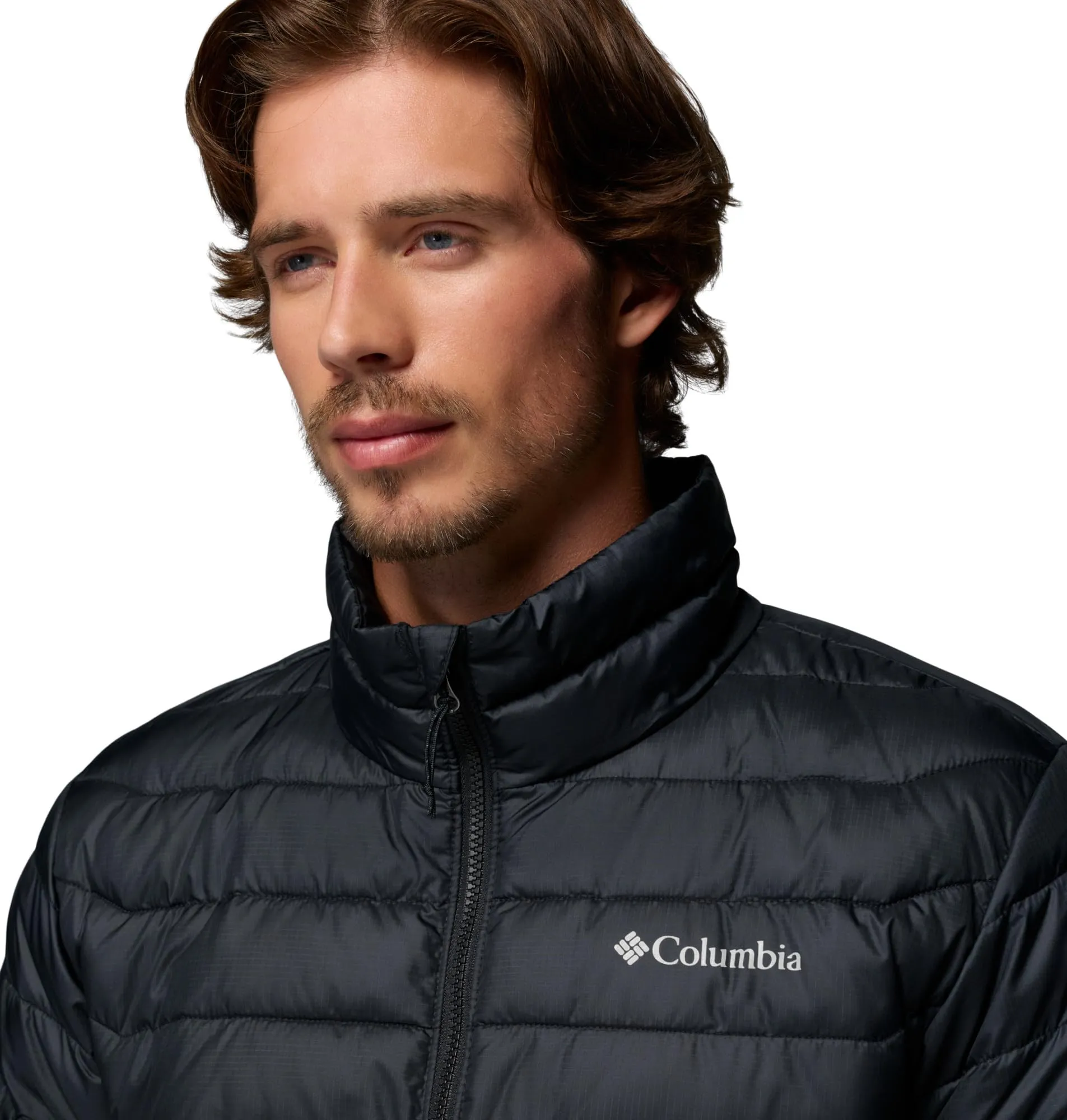 Columbia Powder Lite 2 Men's Ripstop Down Jacket - Black, Size M - immagine 7