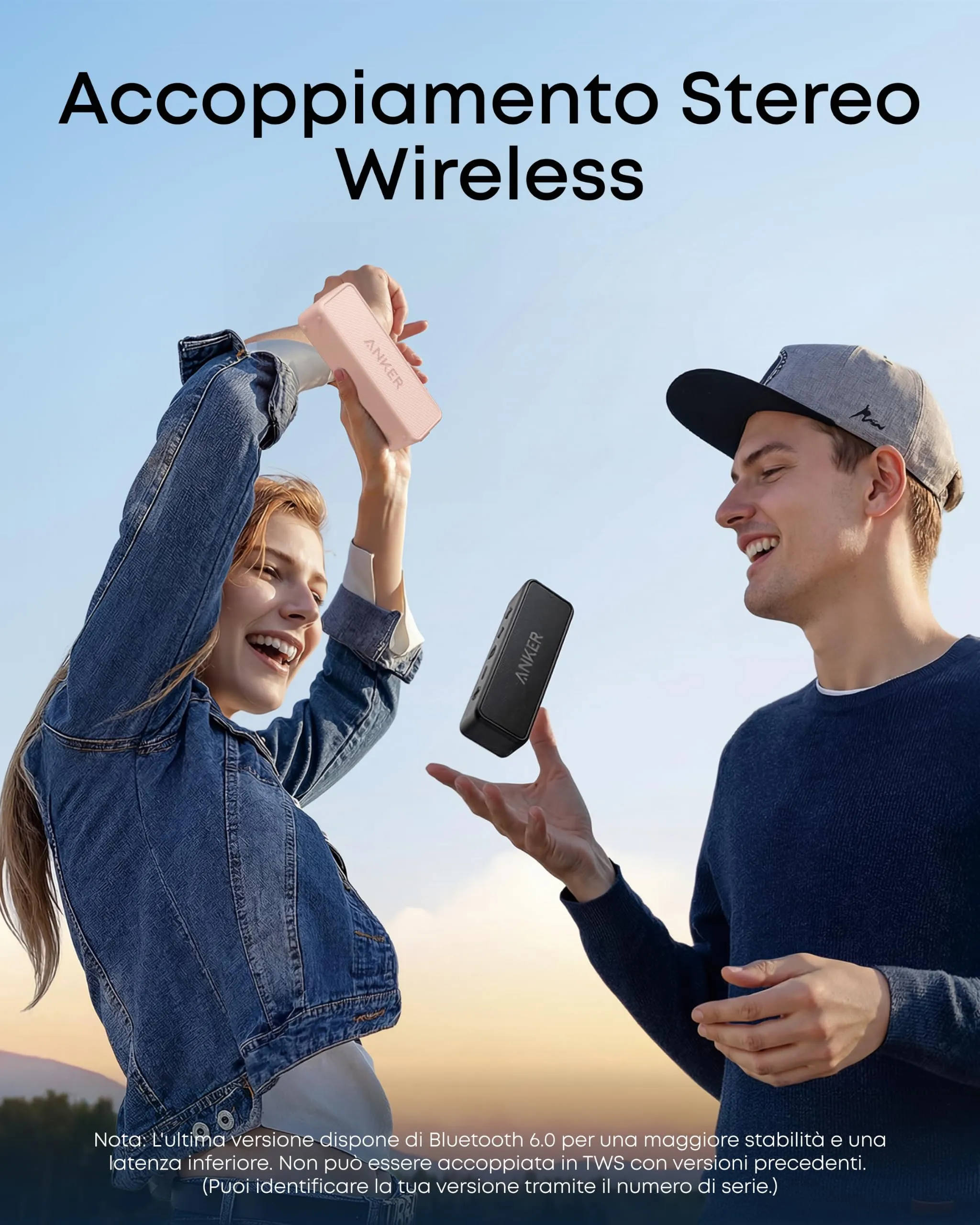 Anker Soundcore 2 Cassa Bluetooth Portatile 12W IPX7 24 Ore - immagine 4