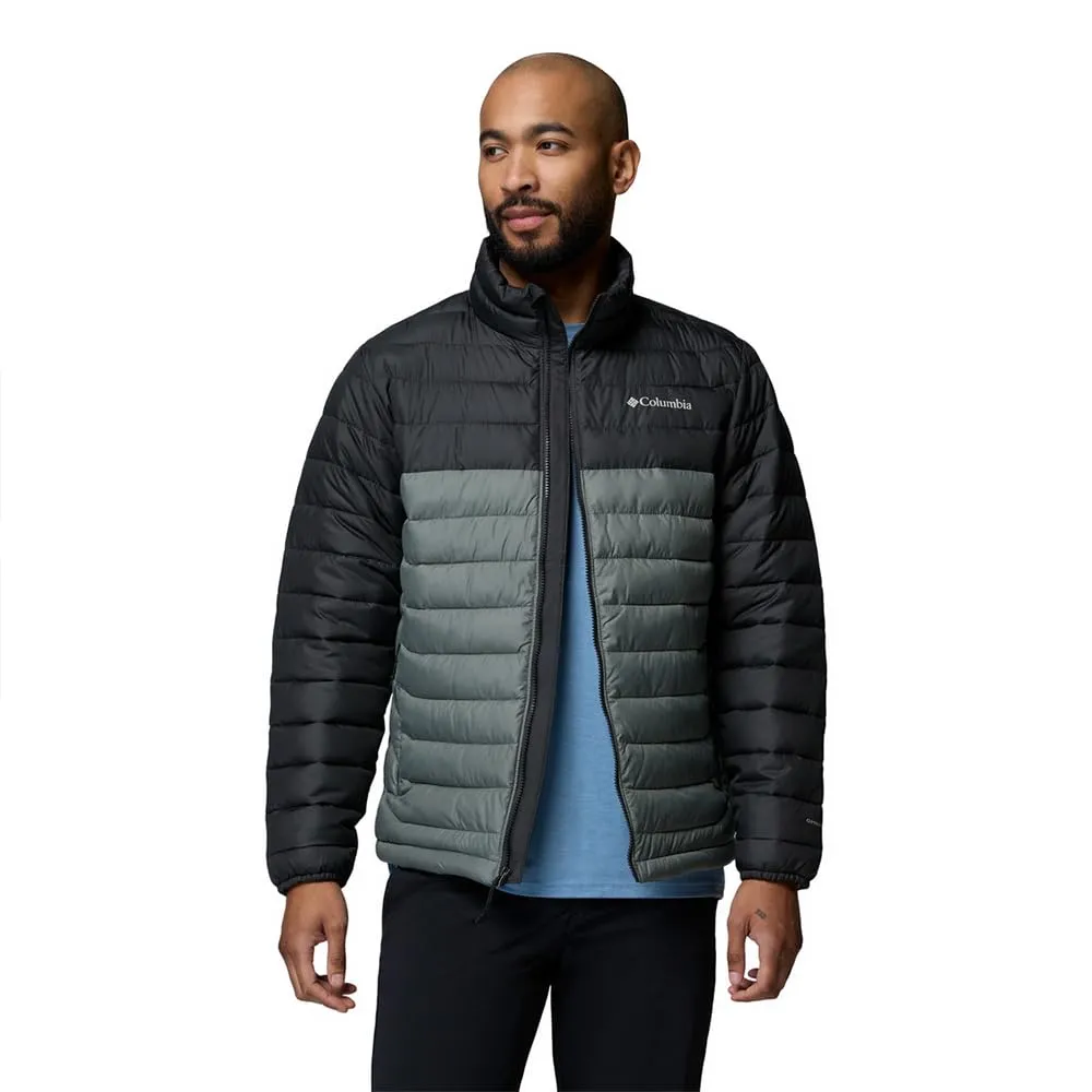 Columbia Powder Lite 2 Men's Down Jacket, Sedona Sage/Shark, S - immagine 4