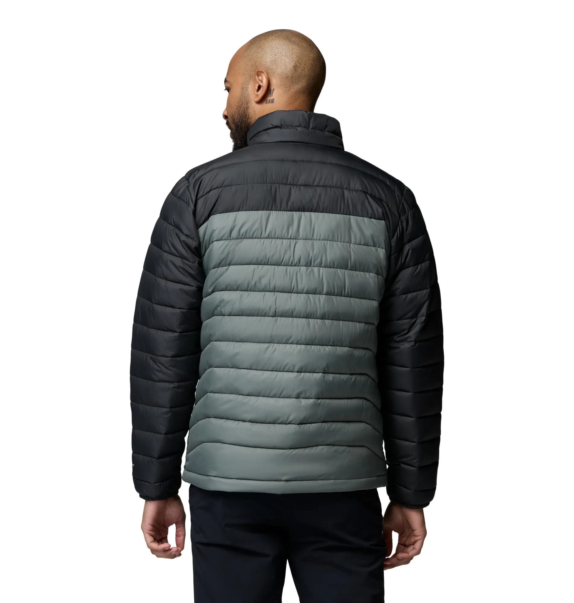 Columbia Powder Lite 2 Men's Down Jacket, Sedona Sage/Shark, XL - immagine 2