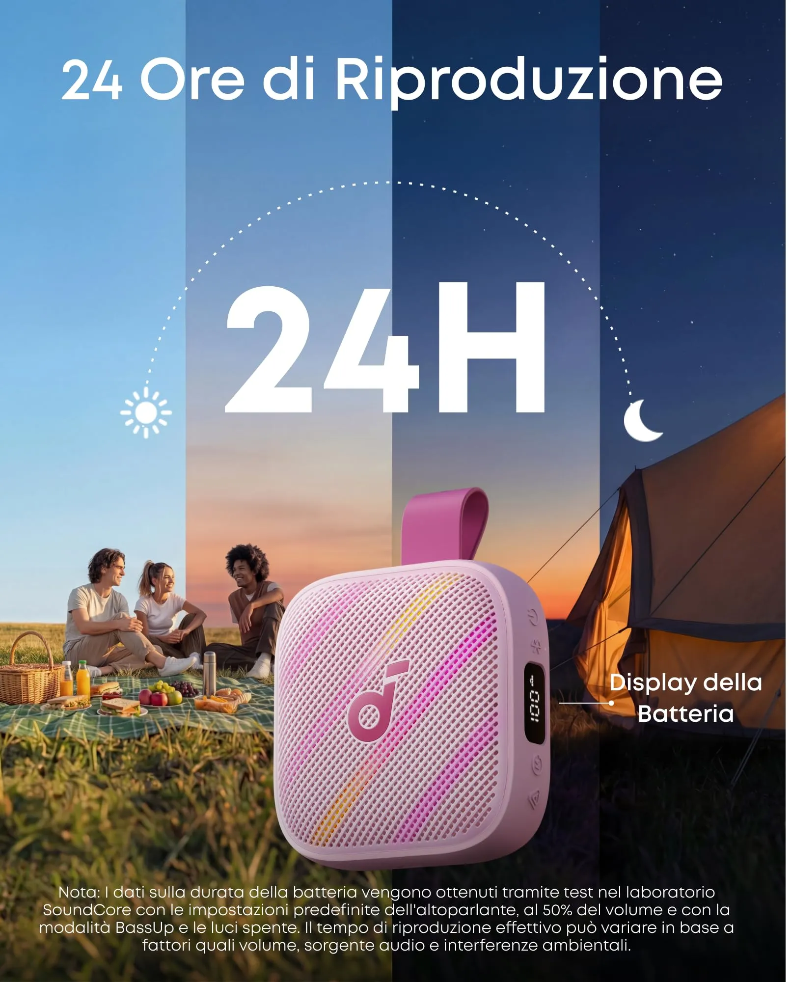 Soundcore Boom Go 3i by Anker Portable Bluetooth Speaker, IP68 Waterproof - immagine 3