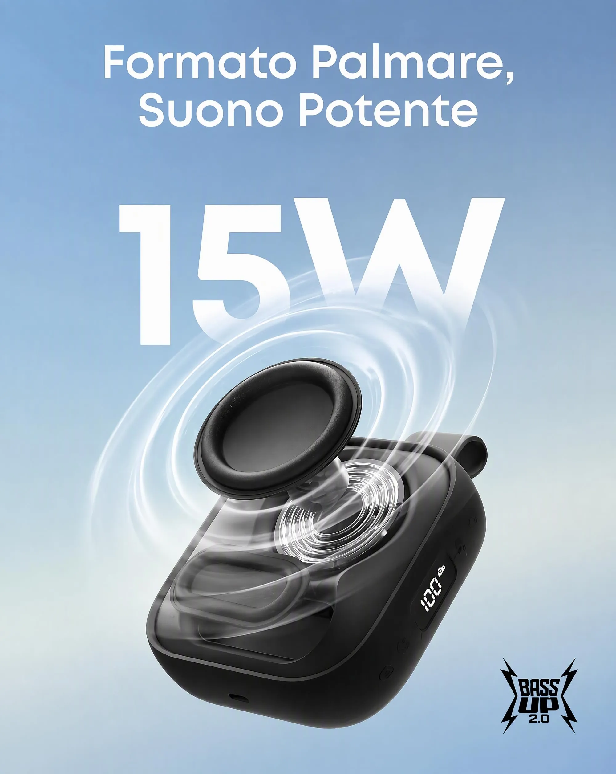 Soundcore Boom Go 3i Anker Cassa Bluetooth Portatile Impermeabile IP68 - immagine 2