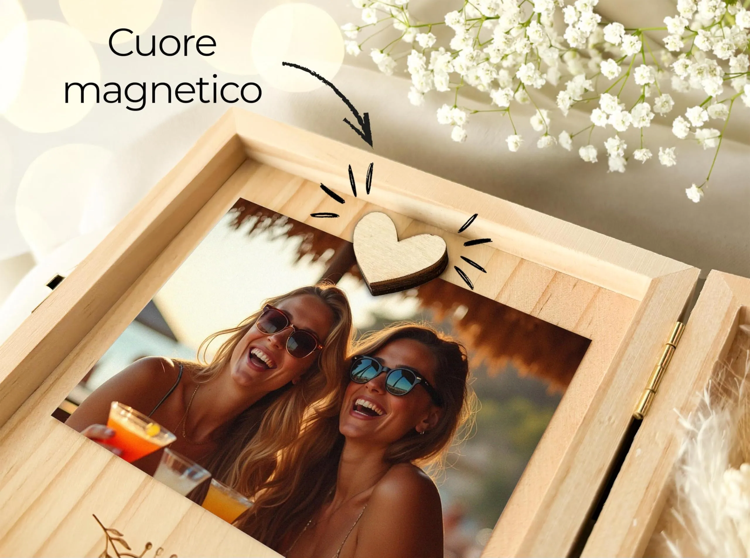 Joli Coon Cofanetto in Legno per Damigella d'Onore - immagine 6