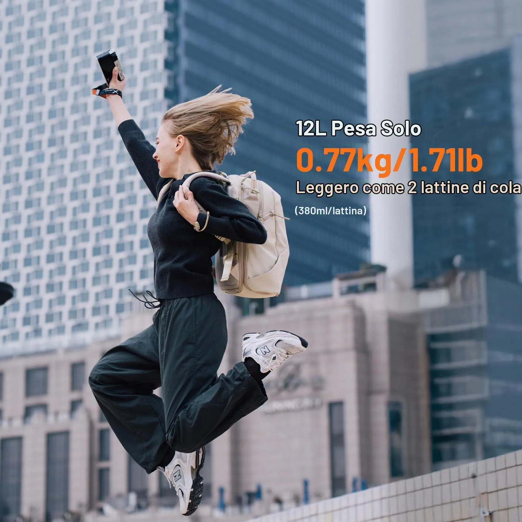 PGYTECH OneGo Lite Zaino per Fotocamera 12L, Resistente all'Acqua (Nero) - immagine 2