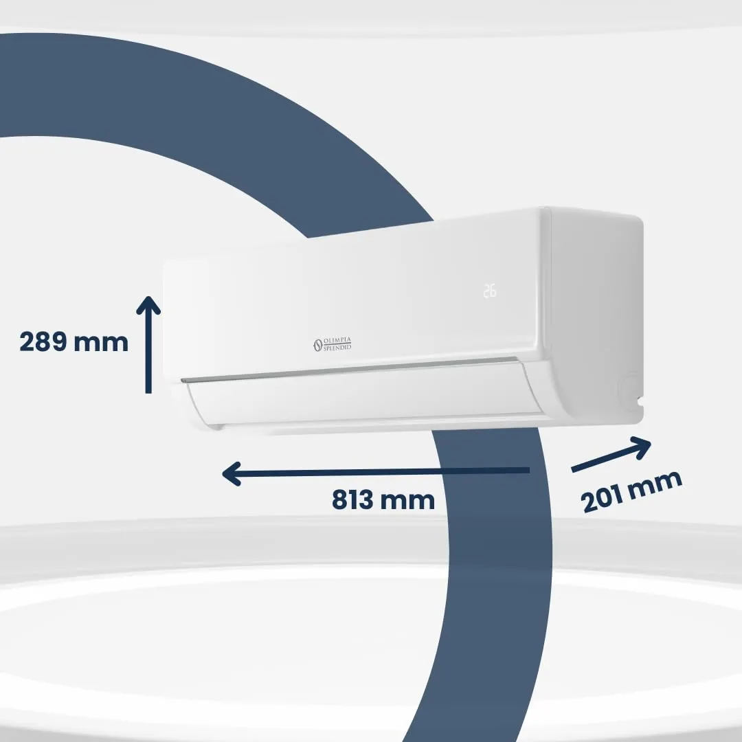 Olimpia Splendid Aryal Dual 14 con Unità Interna Alyas S2, Climatizzatore Multisplit Inverter 9.000+12.000 BTU/h, Gas R32, Classe A++, Wireless Control incluso - immagine 9